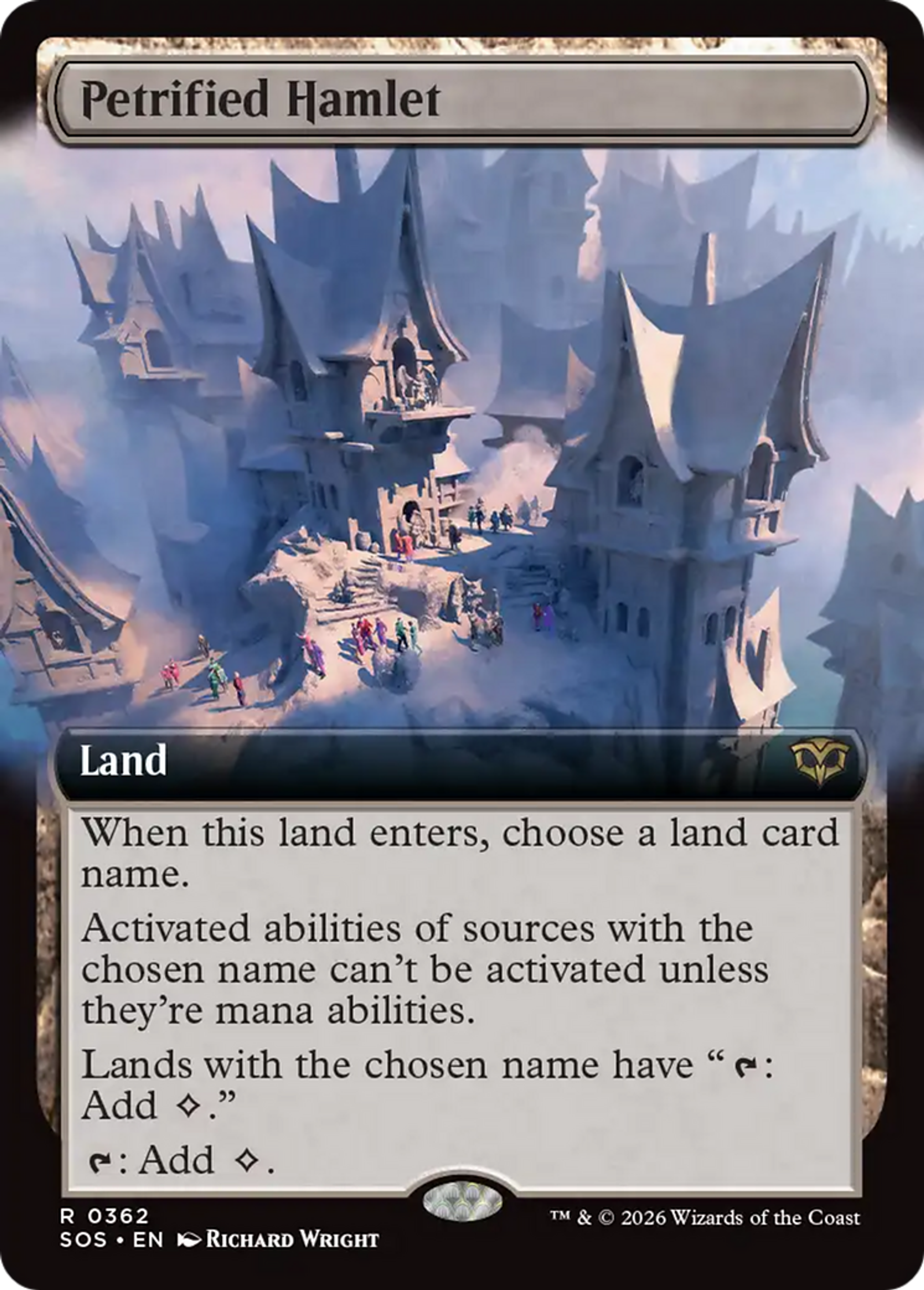 Petrified Hamlet — Secrets of Strixhaven — Magic: The Gathering