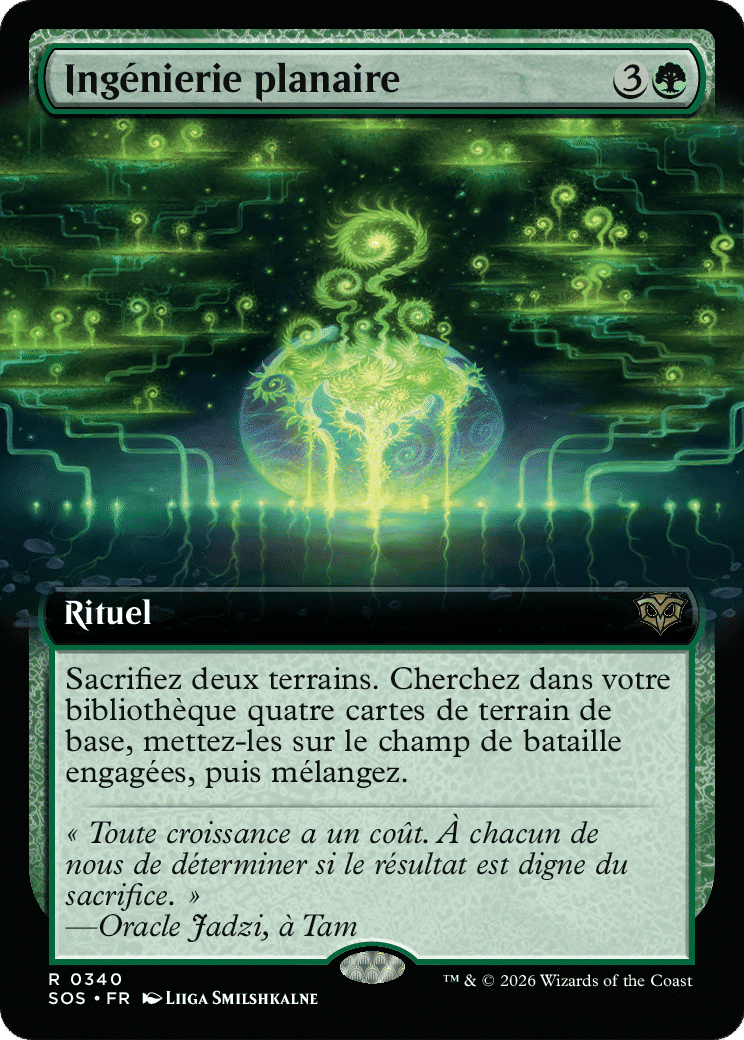 Ingénierie planaire — Secrets of Strixhaven — Magic: The Gathering