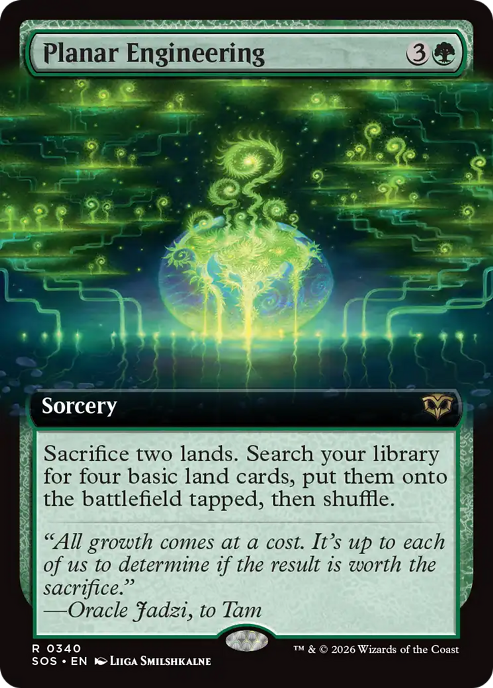 Ingénierie planaire — Secrets of Strixhaven — Magic: The Gathering