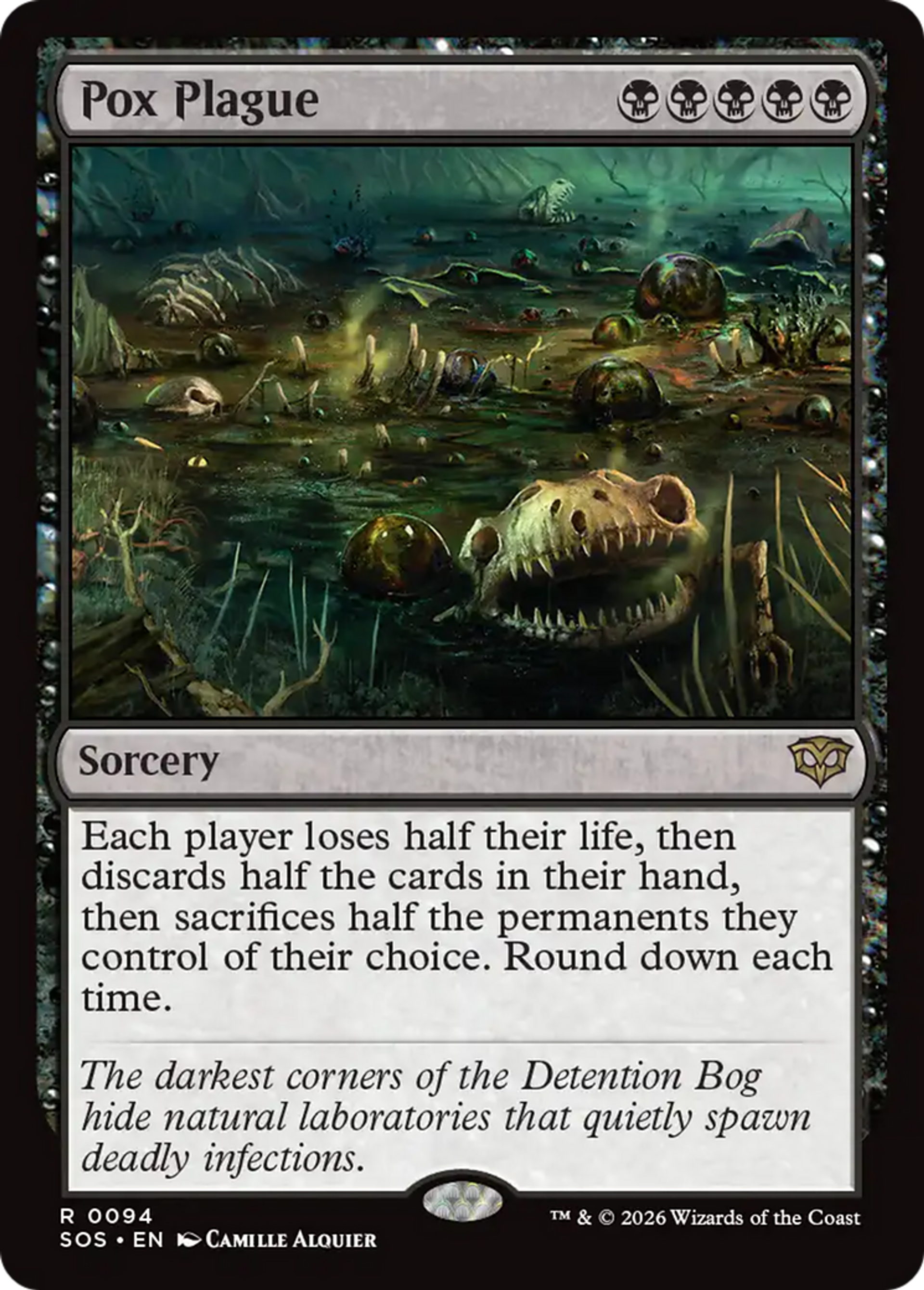 Pox Plague — Secrets of Strixhaven — Magic: The Gathering