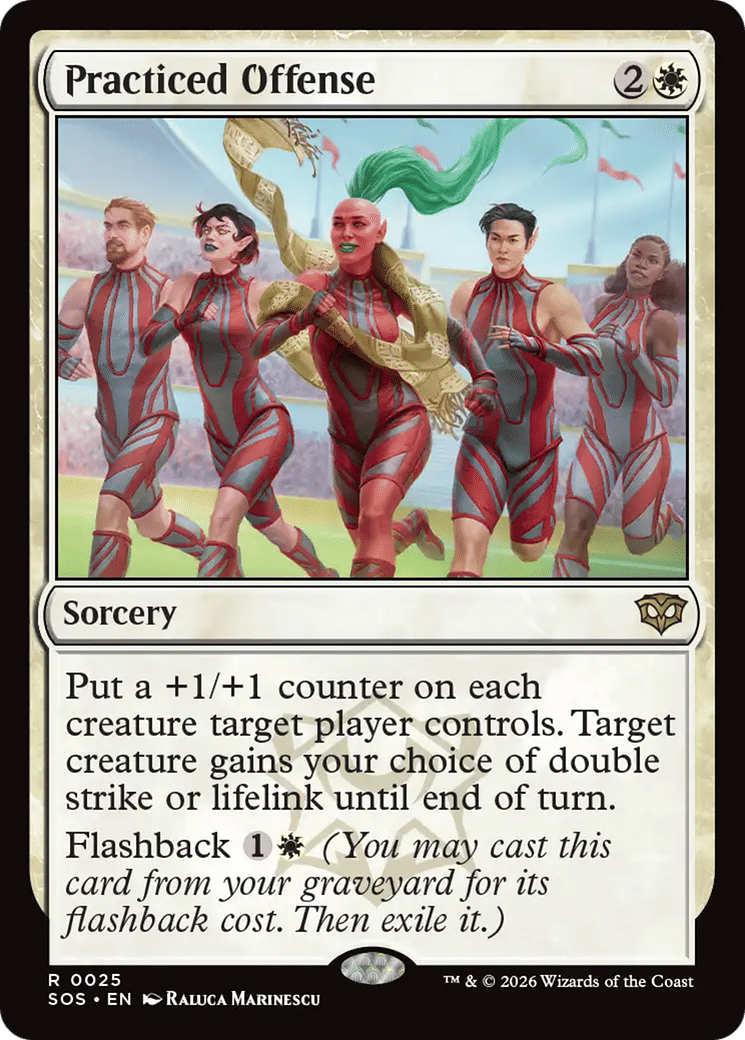 Practiced Offense — Secrets of Strixhaven — Magic: The Gathering