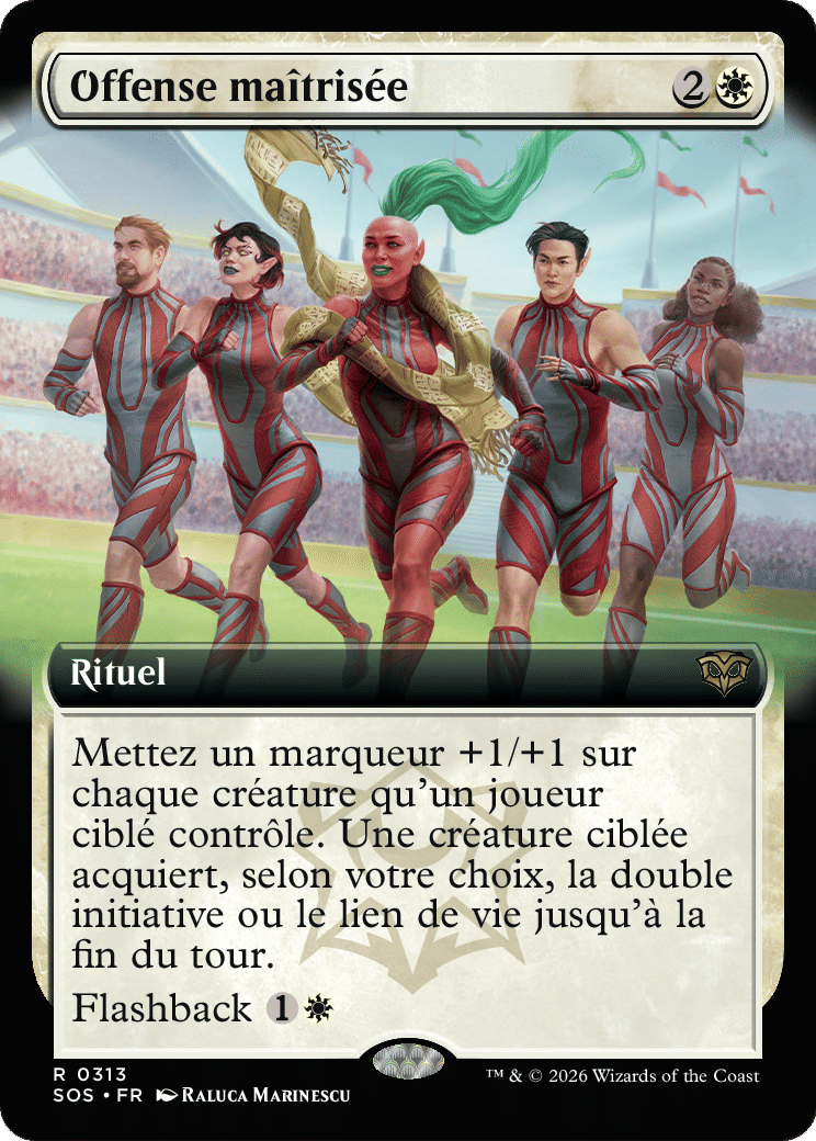 Offense maîtrisée from Secrets of Strixhaven - Magic: The Gathering