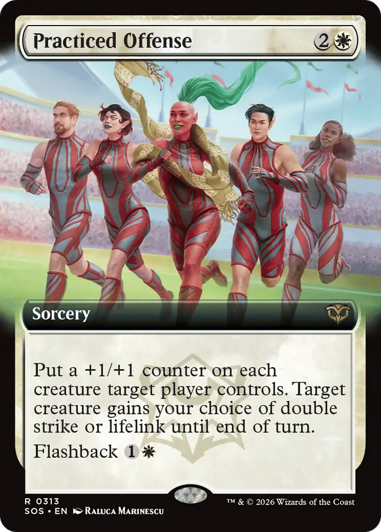 Practiced Offense — Secrets of Strixhaven — Magic: The Gathering