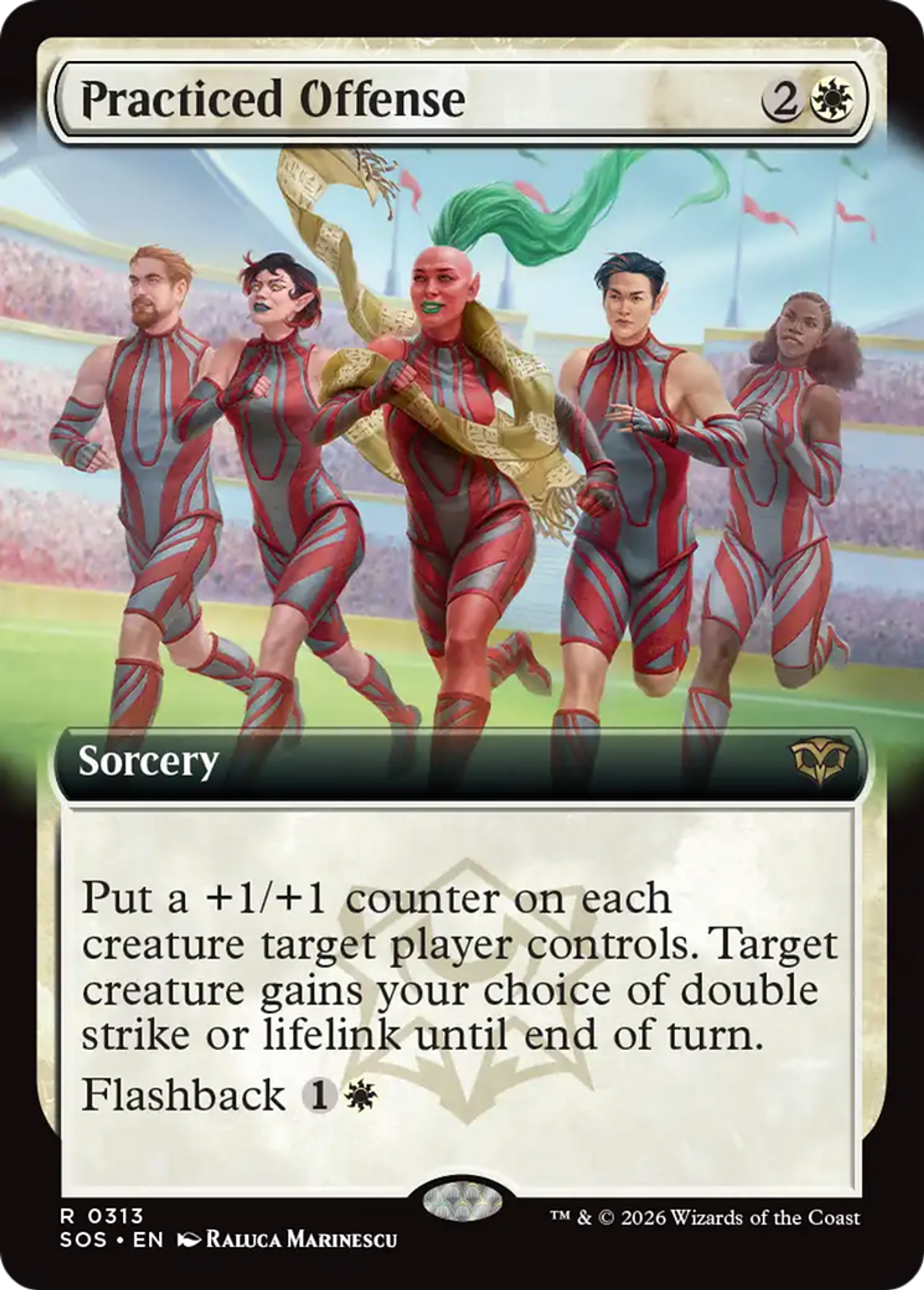 Offense maîtrisée — Secrets of Strixhaven — Magic: The Gathering