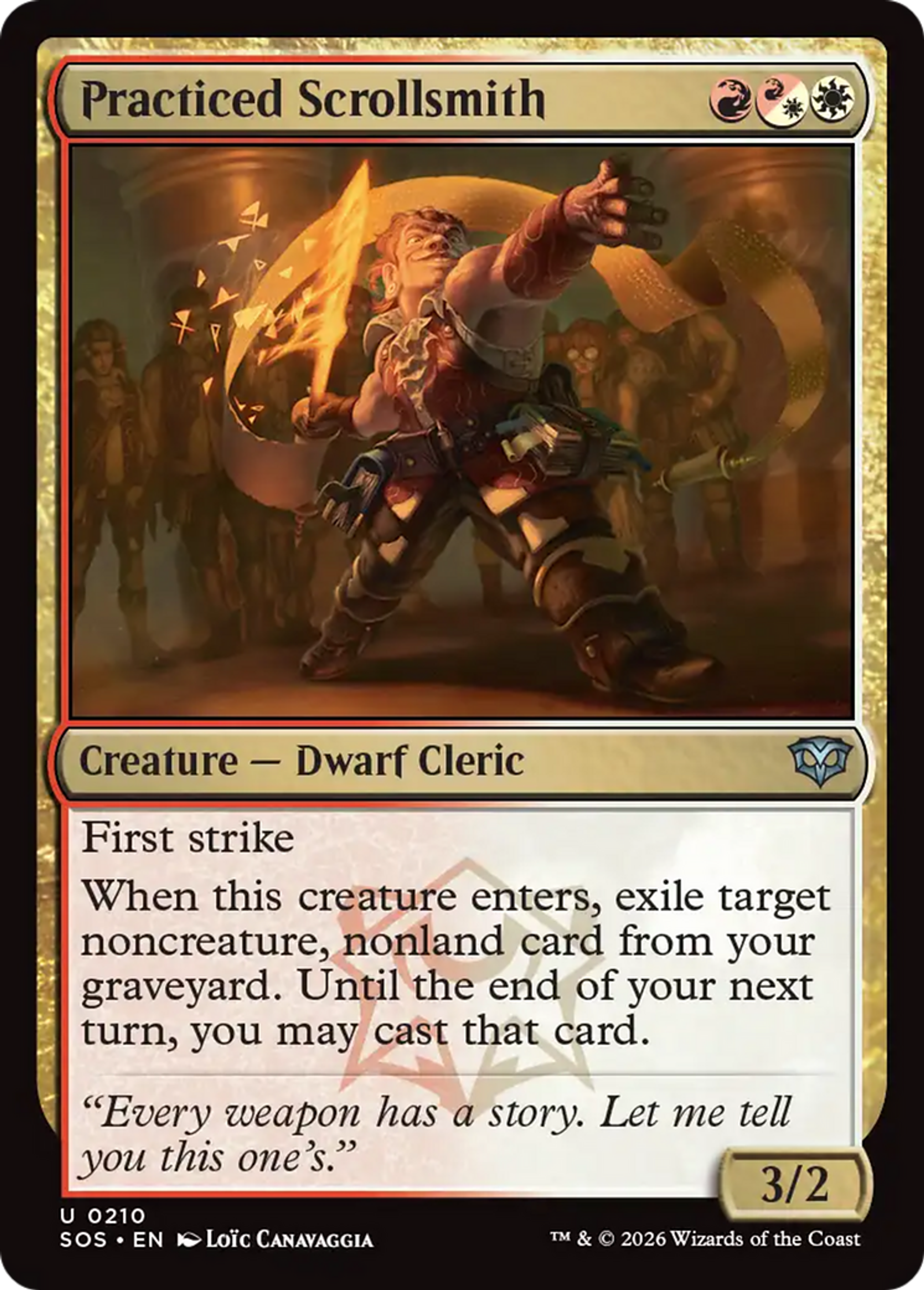Forge-parchemin accompli — Secrets of Strixhaven — Magic: The Gathering