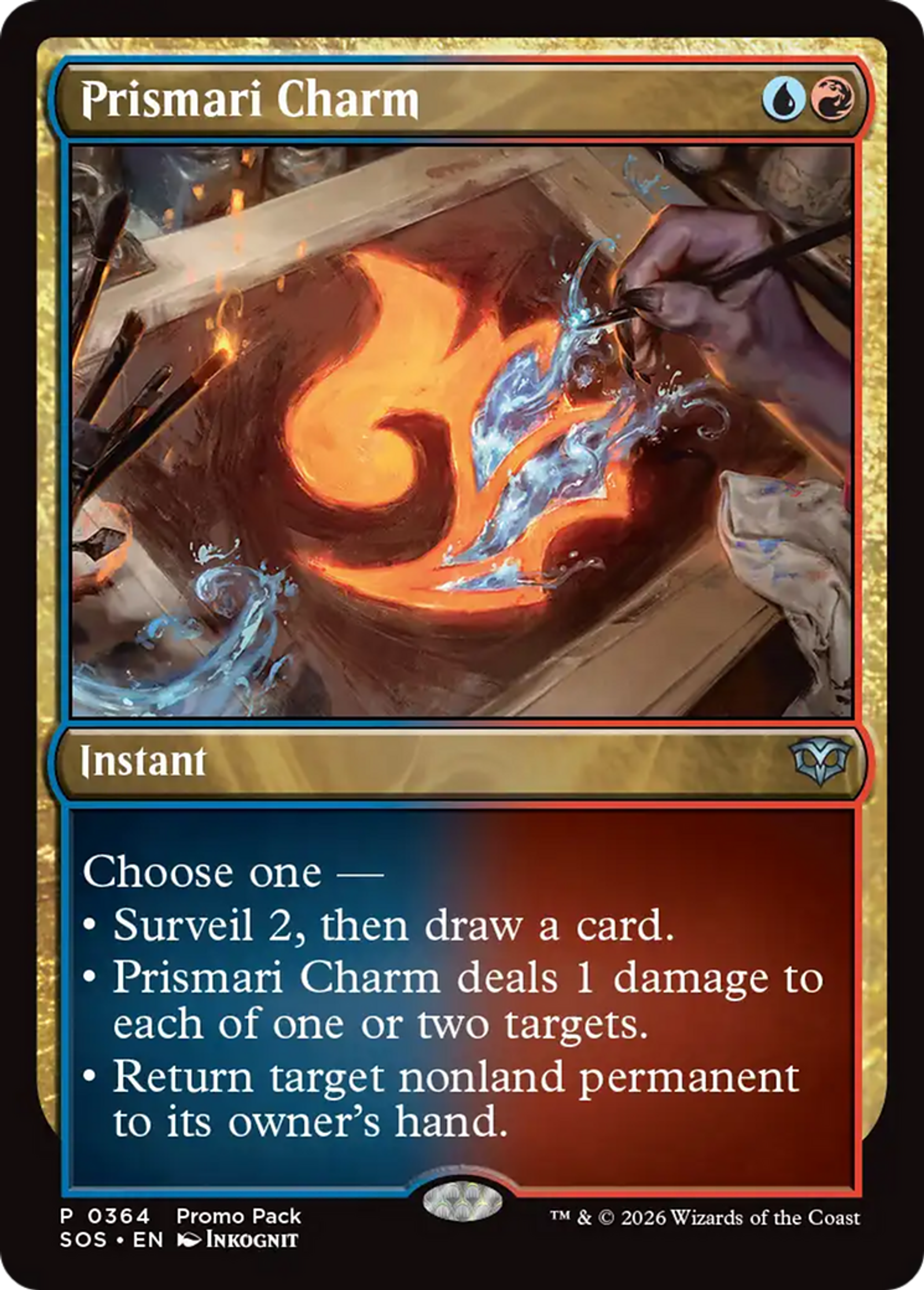 Charme de Prismari — Secrets of Strixhaven — Magic: The Gathering