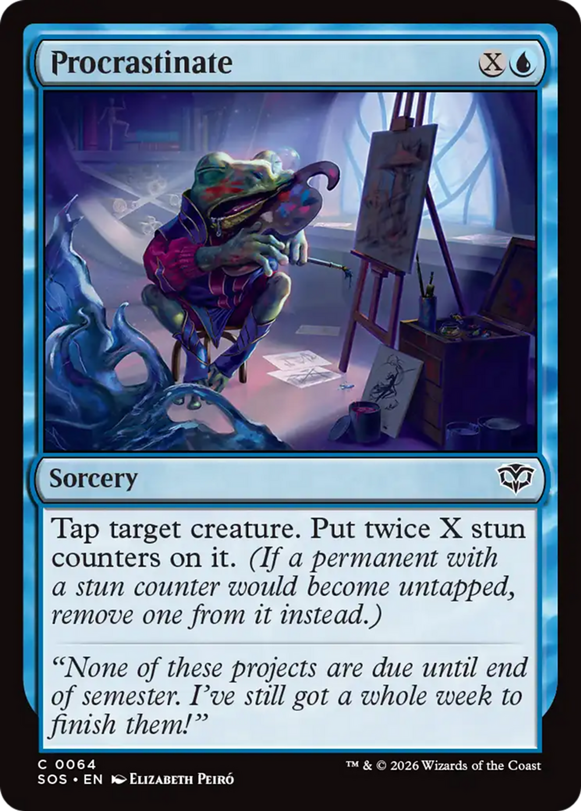 Procrastinate — Secrets of Strixhaven — Magic: The Gathering
