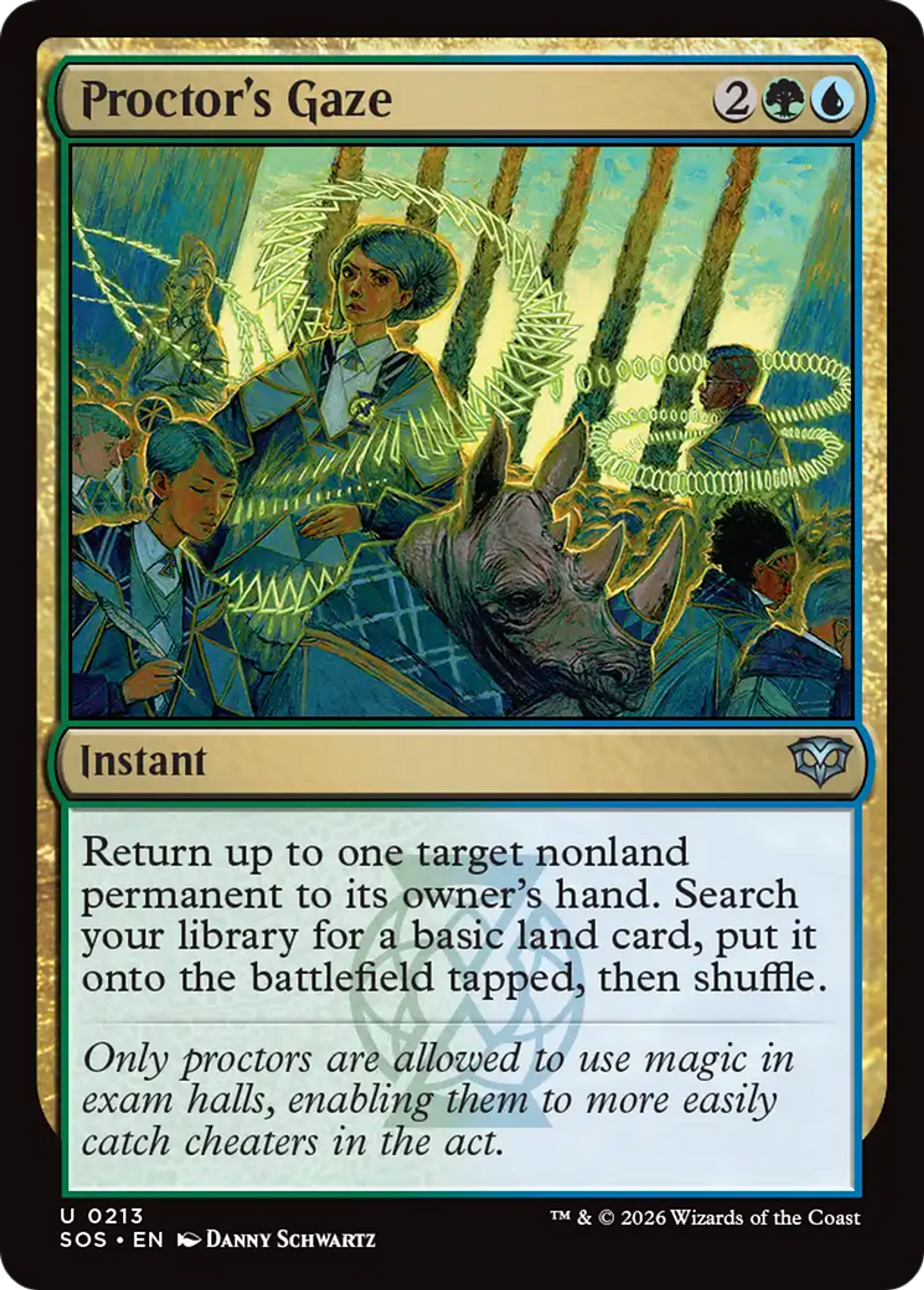 Proctor's Gaze — Secrets of Strixhaven — Magic: The Gathering
