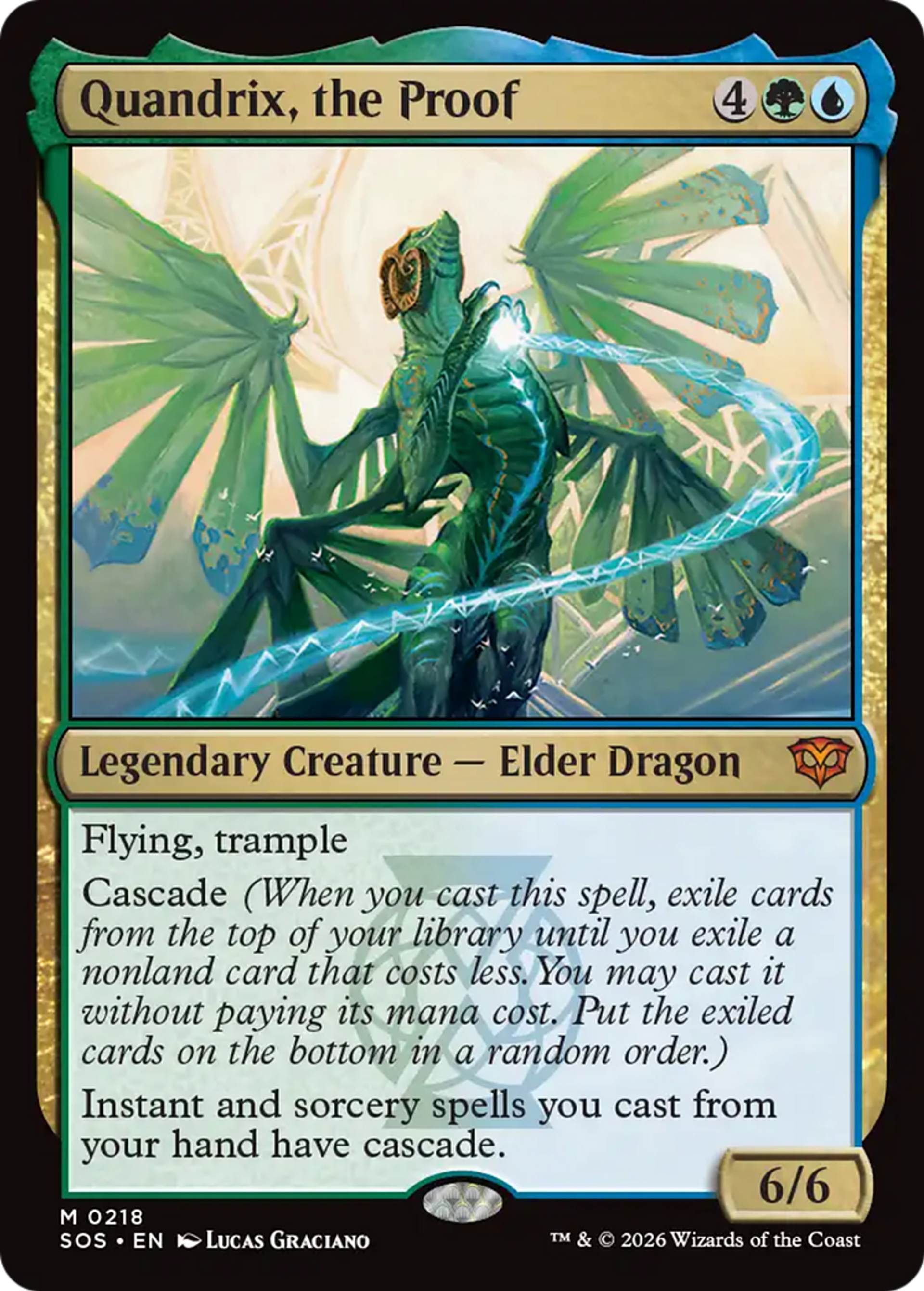 Quandrix, the Proof — Secrets of Strixhaven — Magic: The Gathering