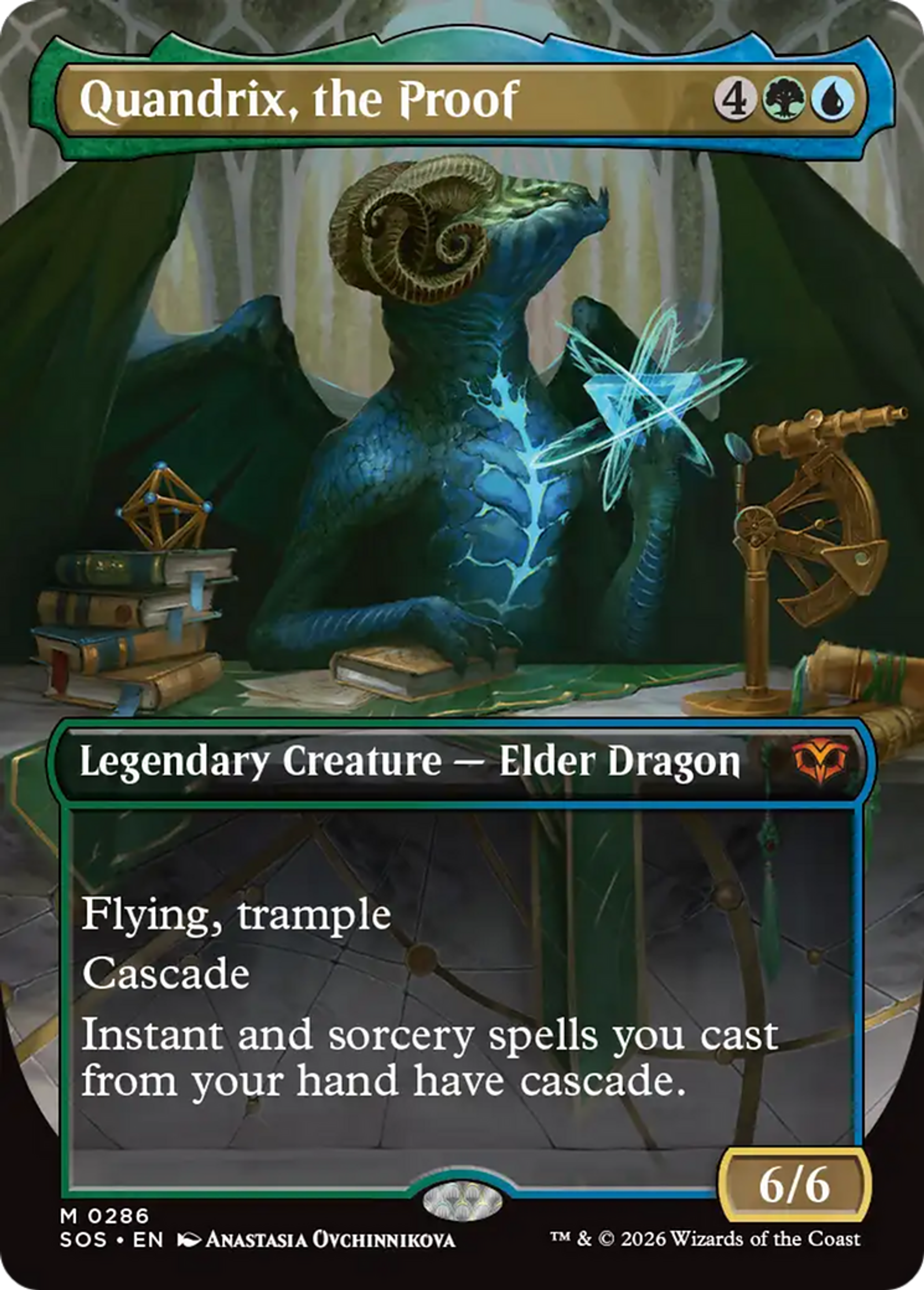 Quandrix, the Proof — Secrets of Strixhaven — Magic: The Gathering