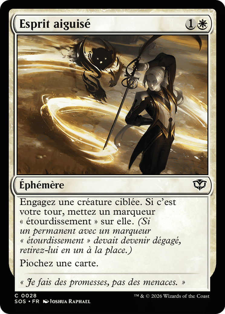 Esprit aiguisé — Secrets of Strixhaven — Magic: The Gathering