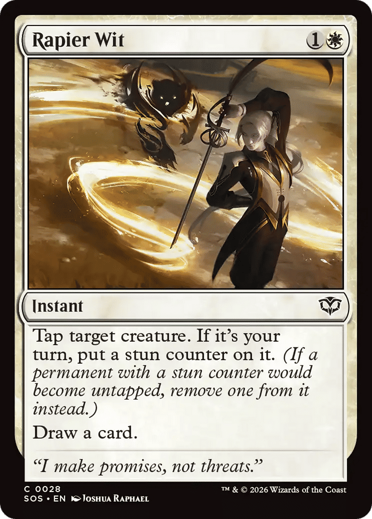 Rapier Wit — Secrets of Strixhaven — Magic: The Gathering