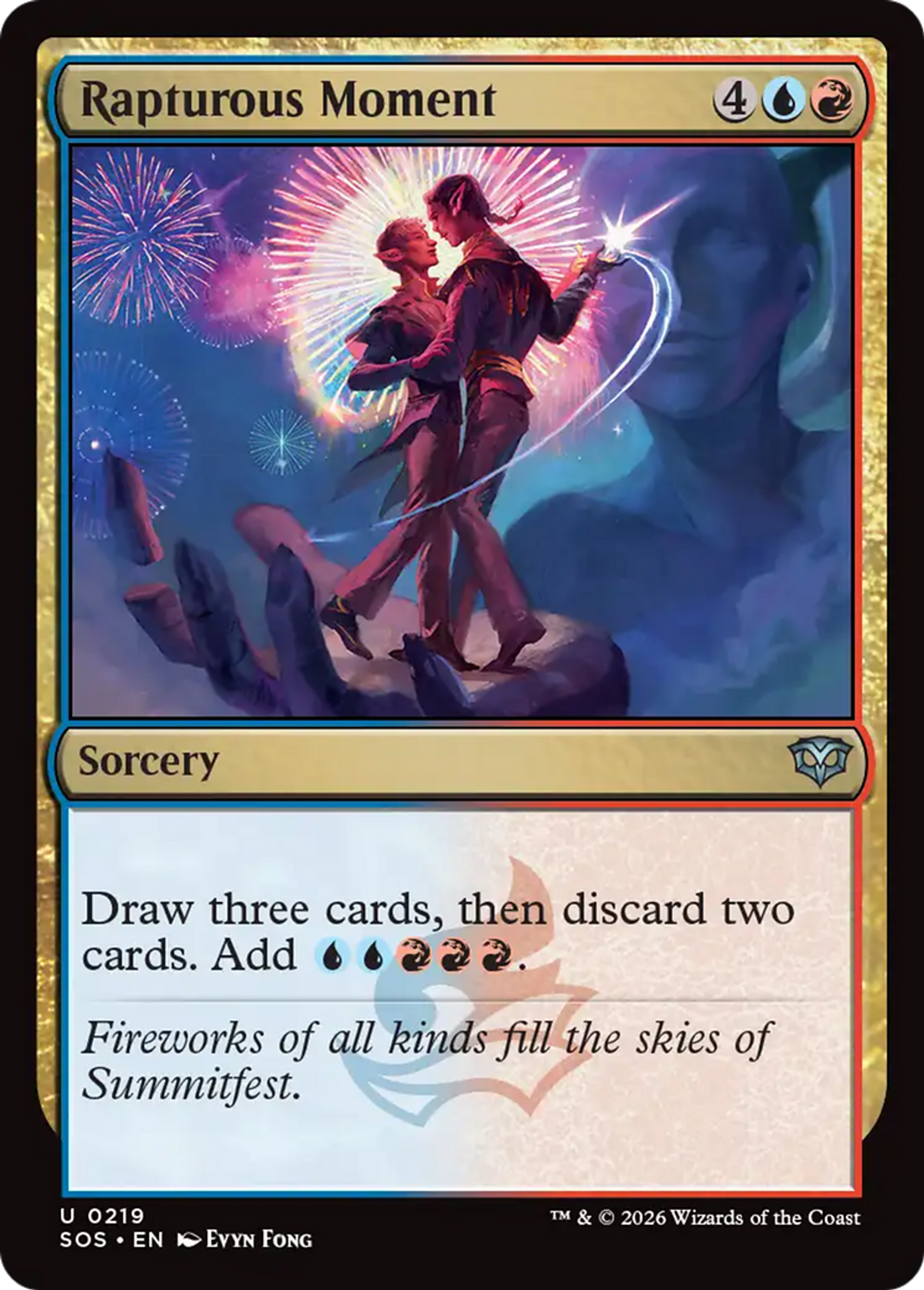 Rapturous Moment — Secrets of Strixhaven — Magic: The Gathering