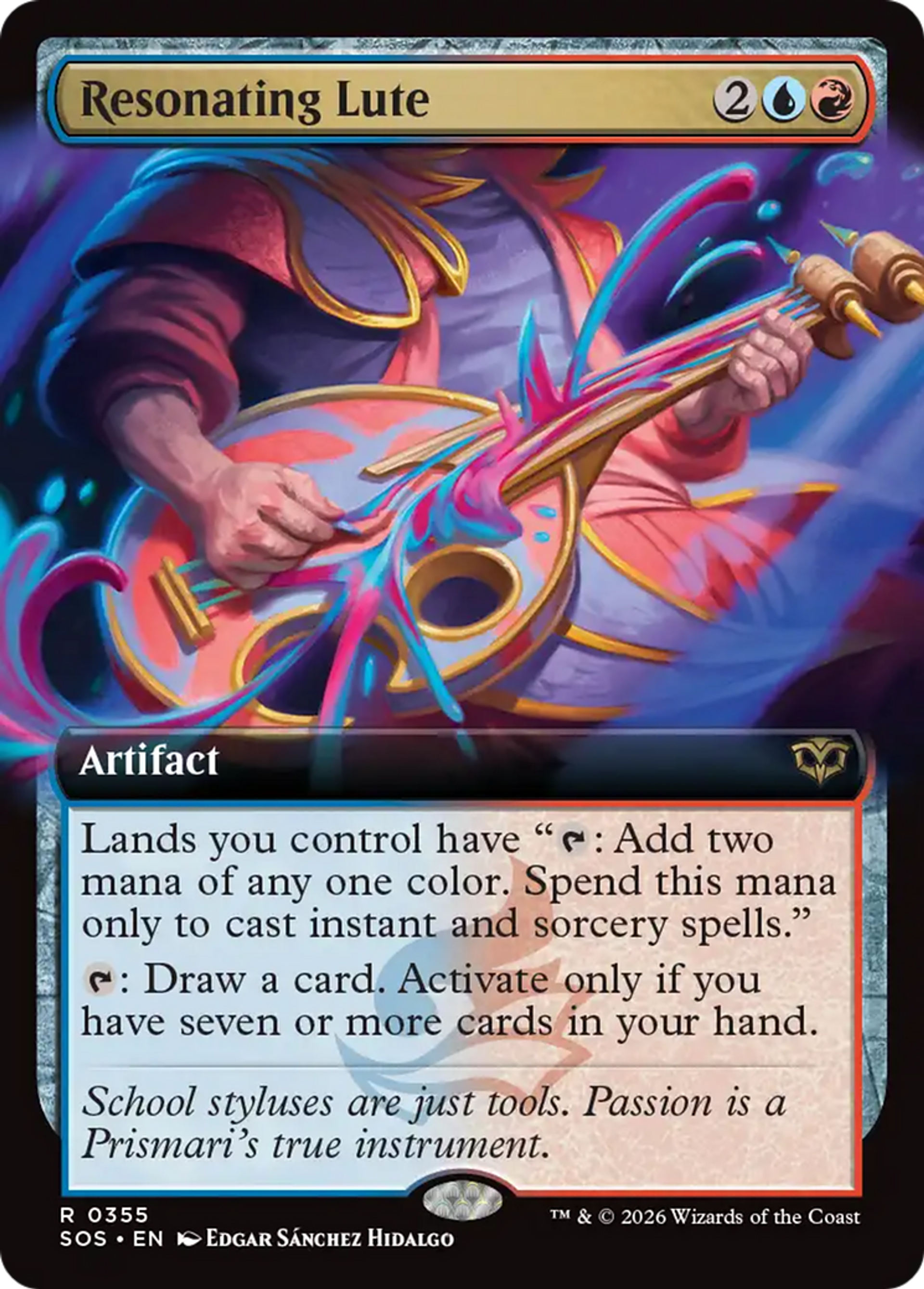 Luth résonnant — Secrets of Strixhaven — Magic: The Gathering