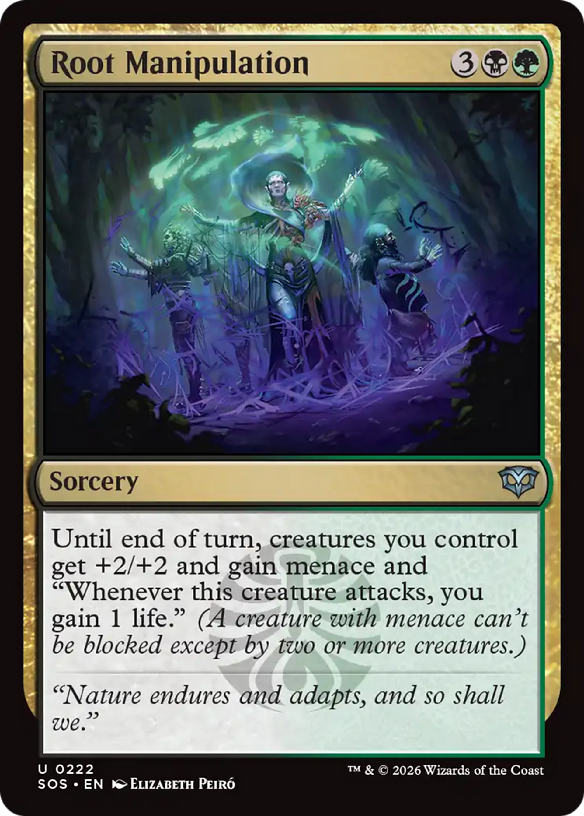 Root Manipulation — Secrets of Strixhaven — Magic: The Gathering