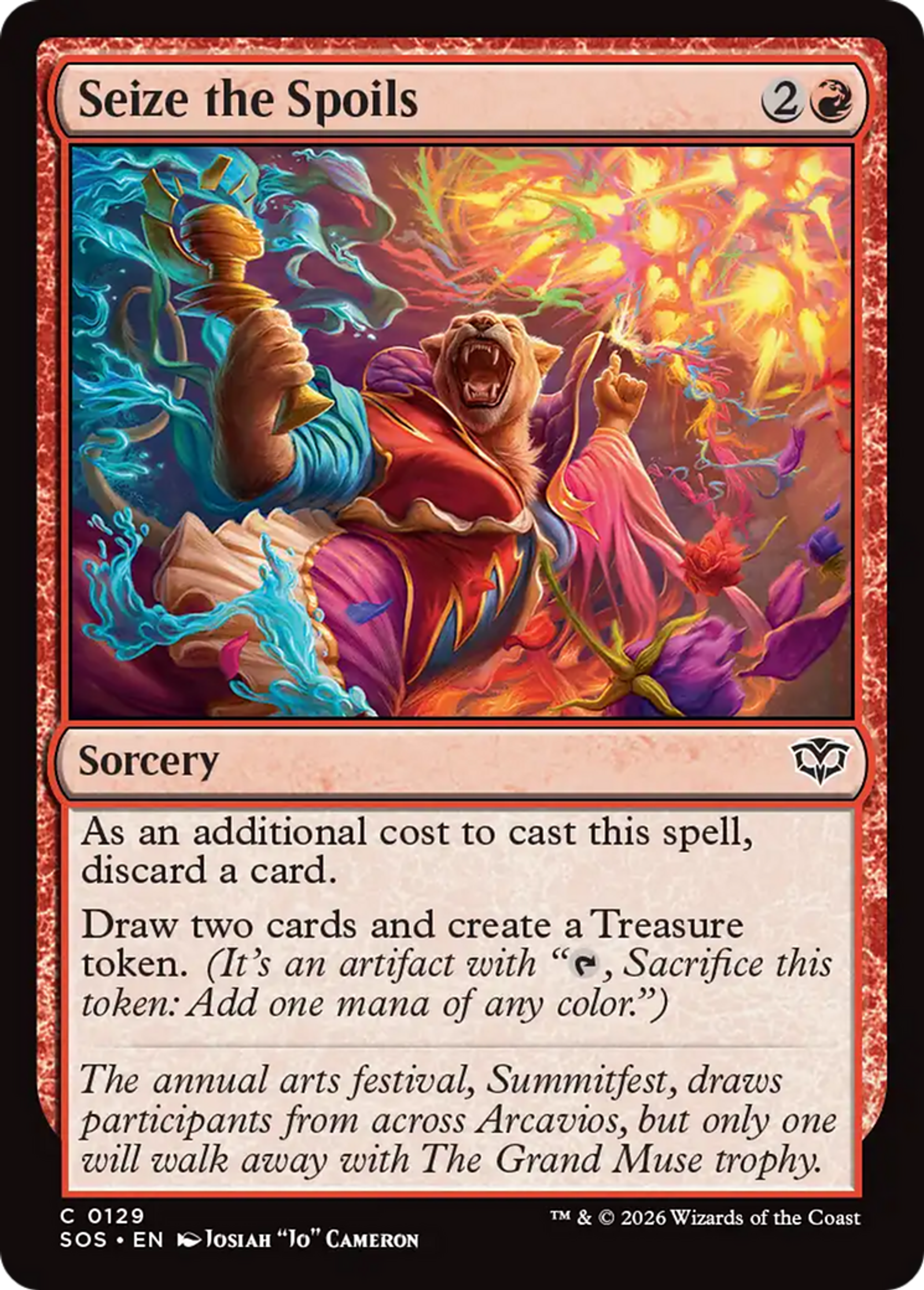 S'emparer du butin — Secrets of Strixhaven — Magic: The Gathering