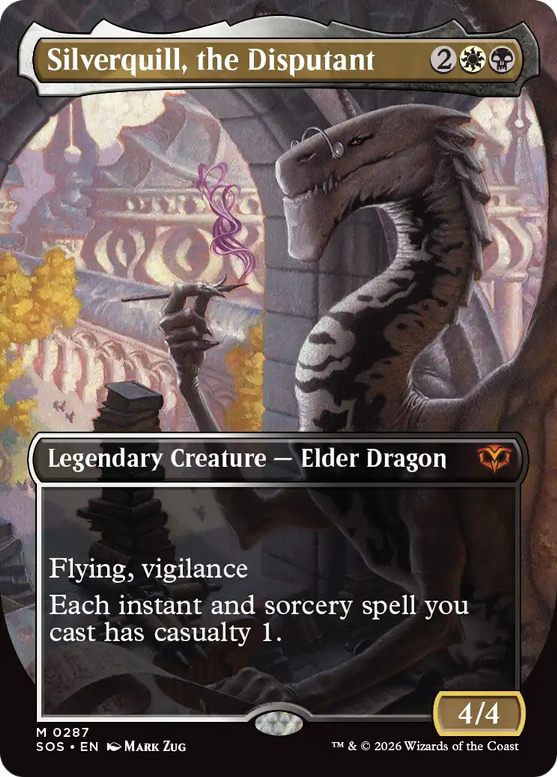 Silverquill, the Disputant — Secrets of Strixhaven — Magic: The Gathering