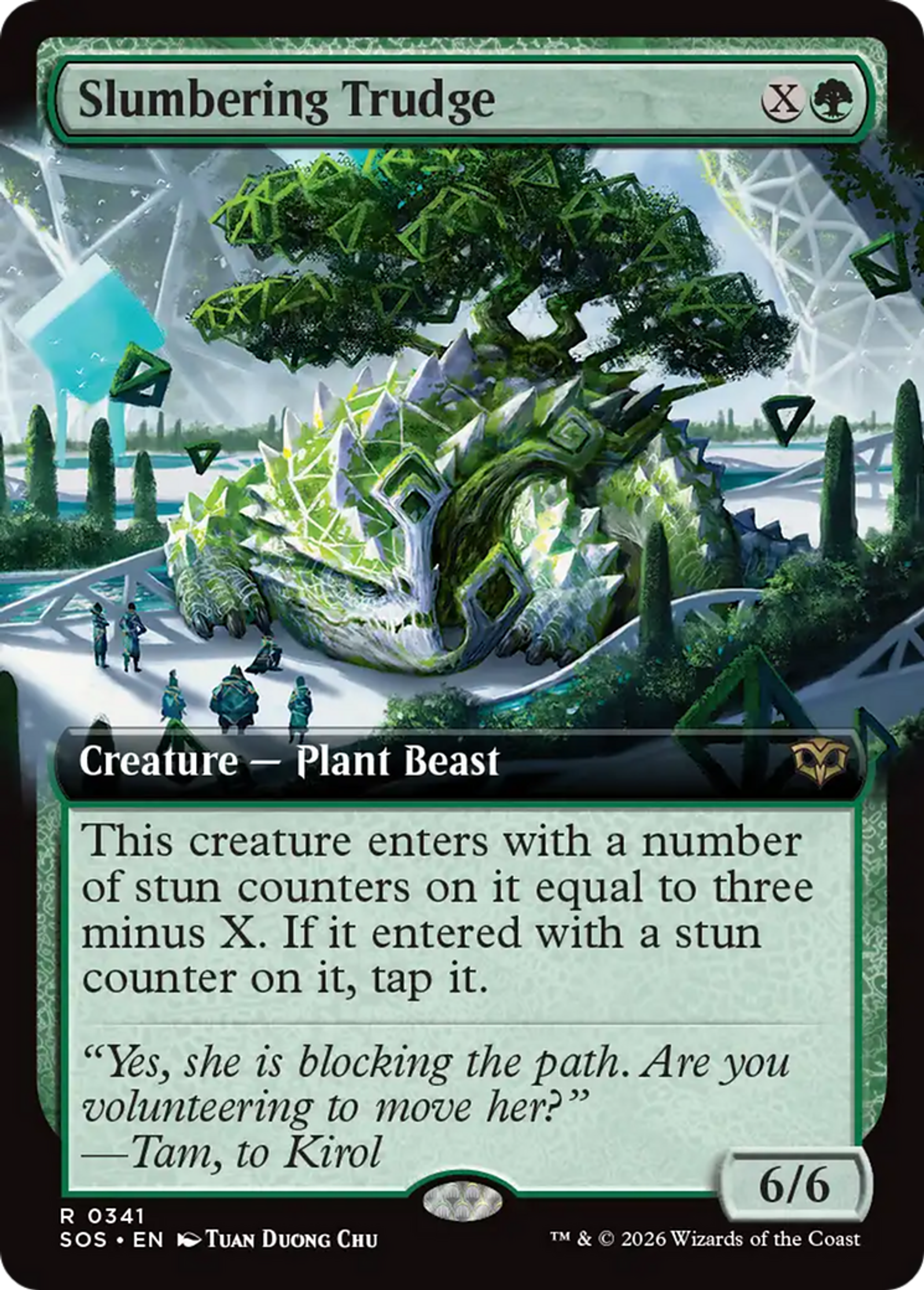 Traînailleur endormi — Secrets of Strixhaven — Magic: The Gathering