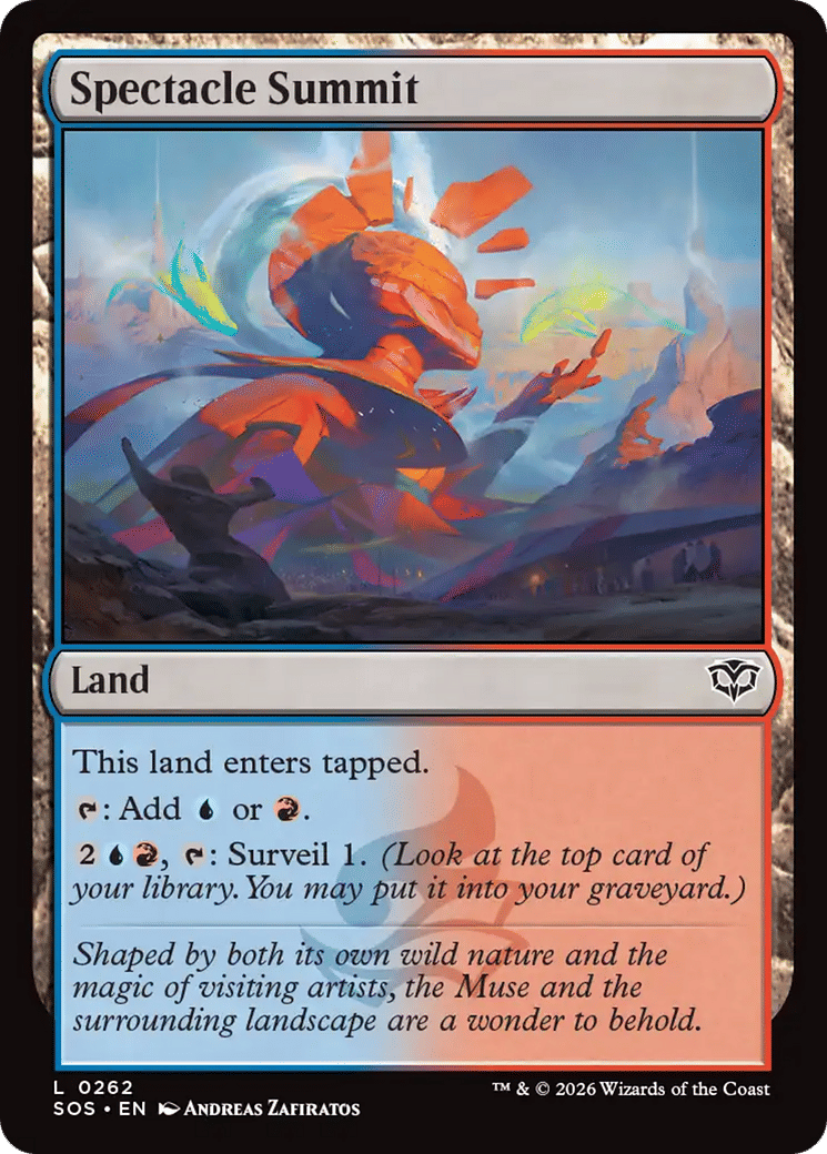 Sommet du Spectacle — Secrets of Strixhaven — Magic: The Gathering