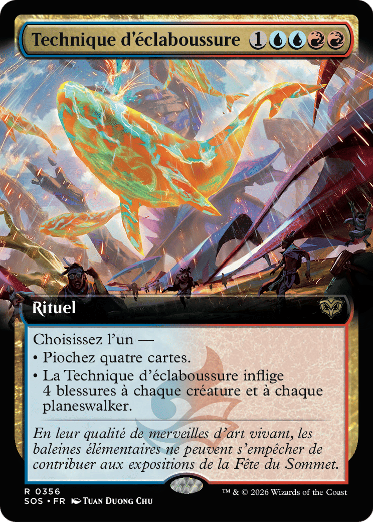 Technique d'éclaboussure — Secrets of Strixhaven — Magic: The Gathering