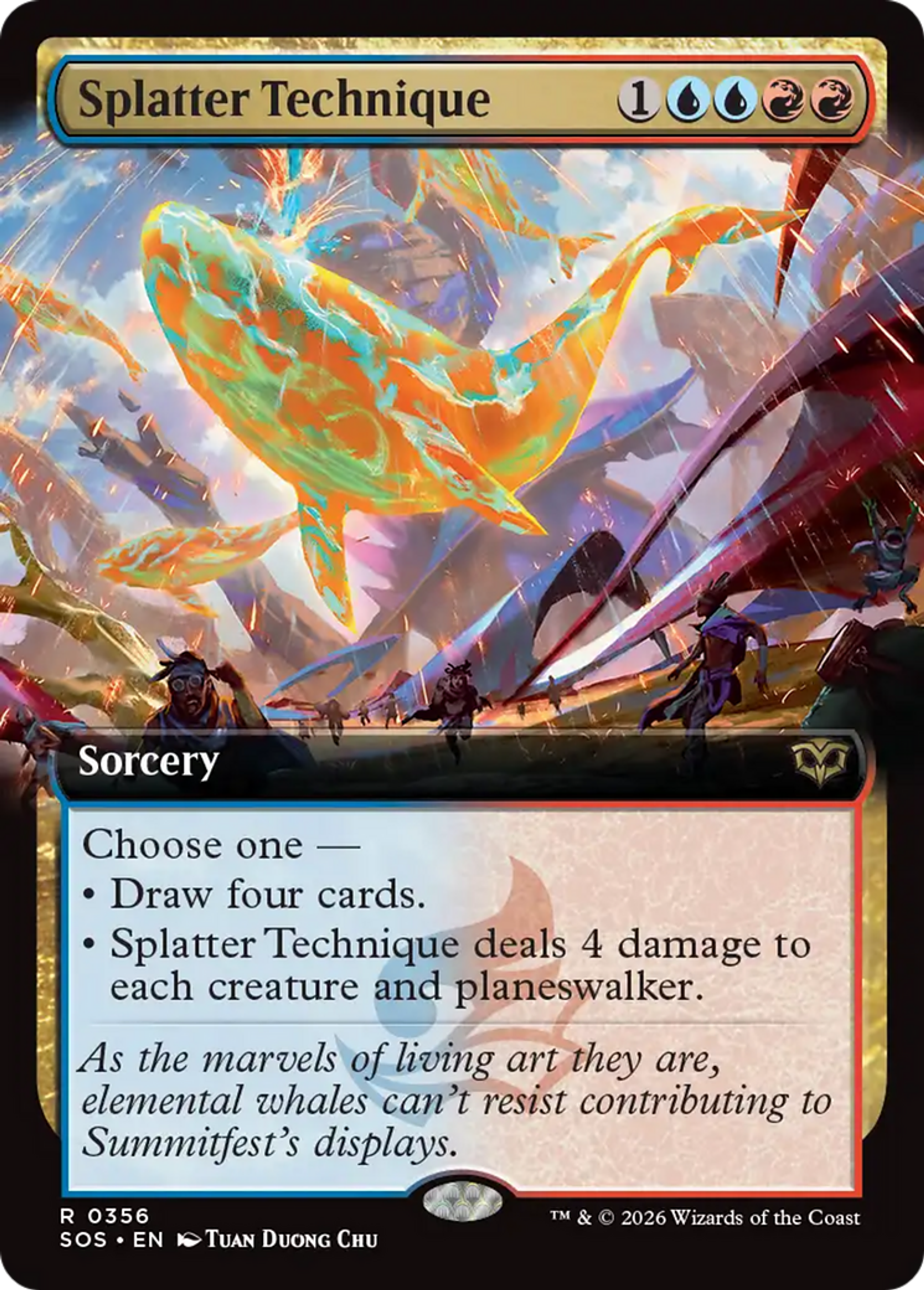 Splatter Technique — Secrets of Strixhaven — Magic: The Gathering