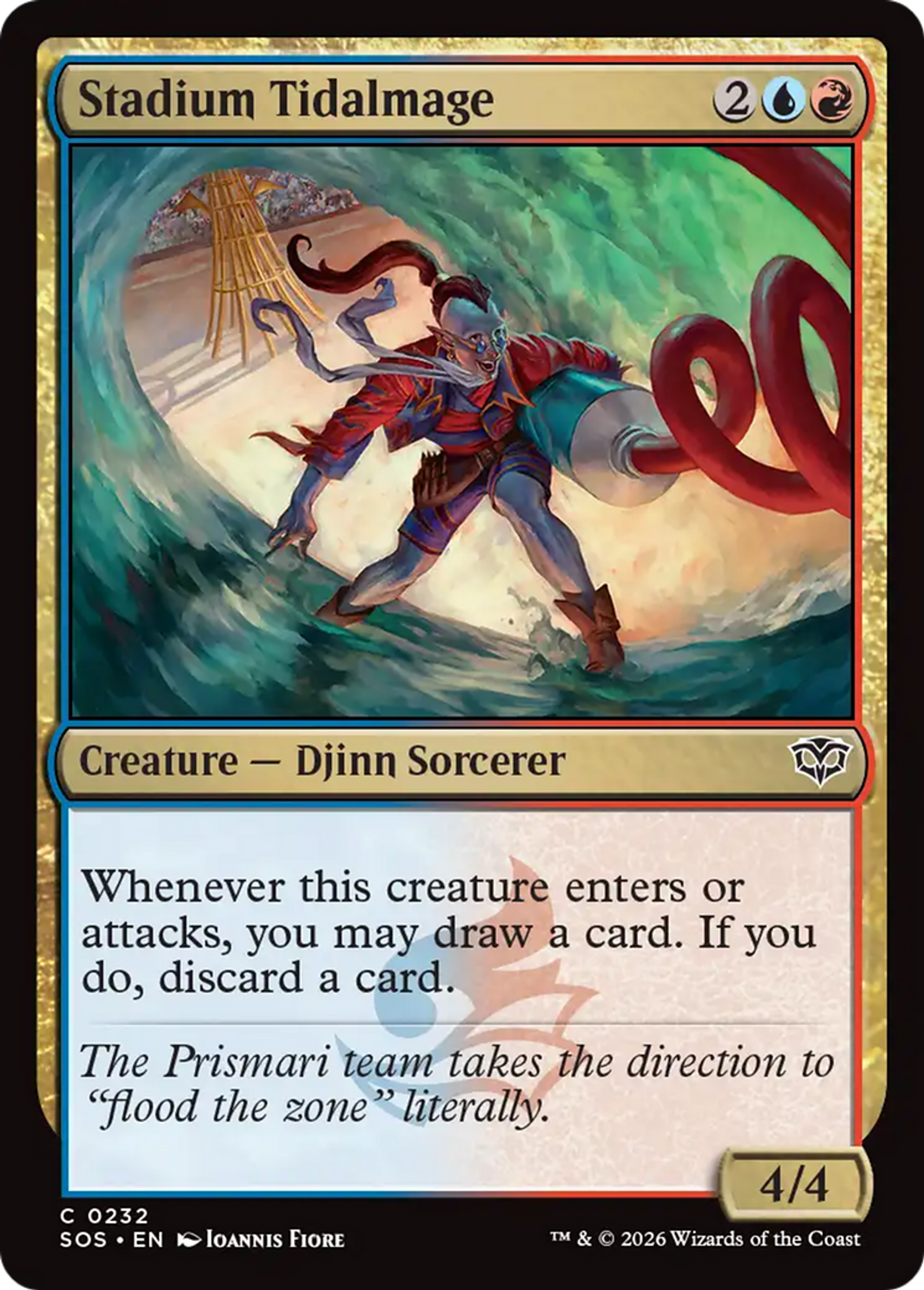 Stadium Tidalmage — Secrets of Strixhaven — Magic: The Gathering