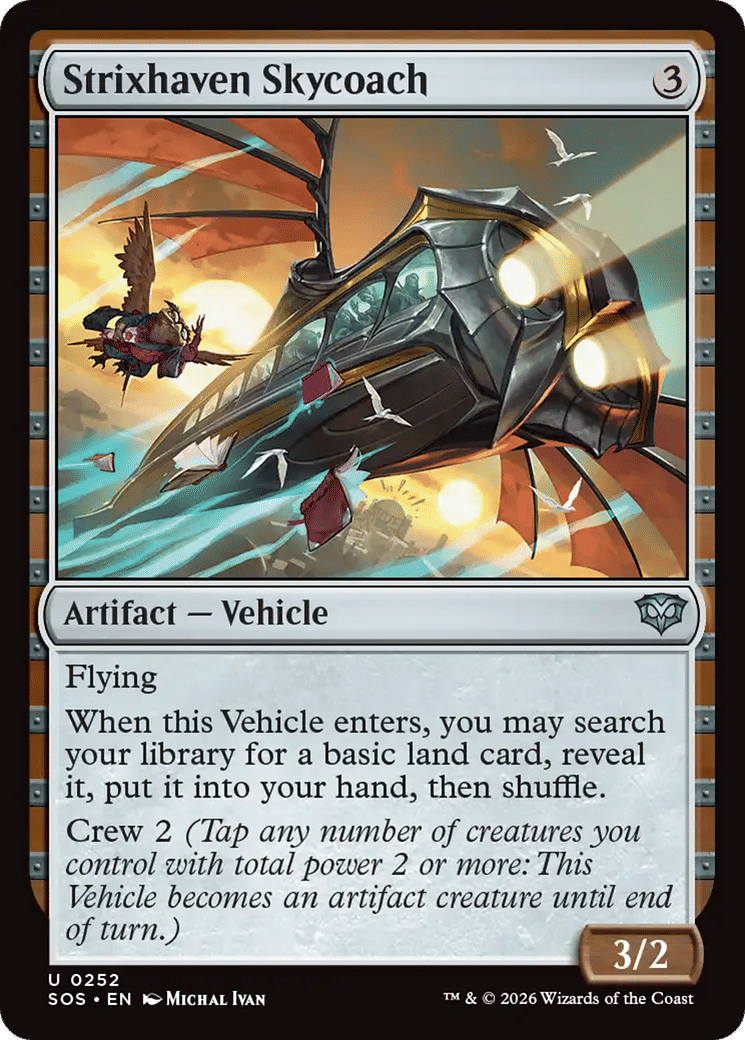 Strixhaven Skycoach — Secrets of Strixhaven — Magic: The Gathering