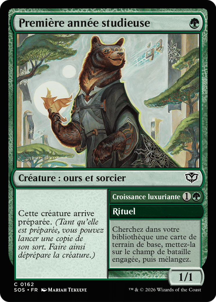Première année studieuse // Rampant Growth — Secrets of Strixhaven — Magic: The Gathering