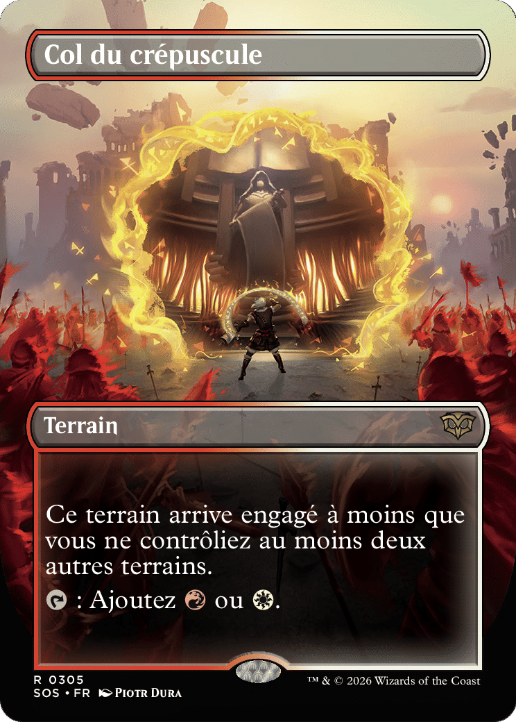 Col du crépuscule — Secrets of Strixhaven — Magic: The Gathering