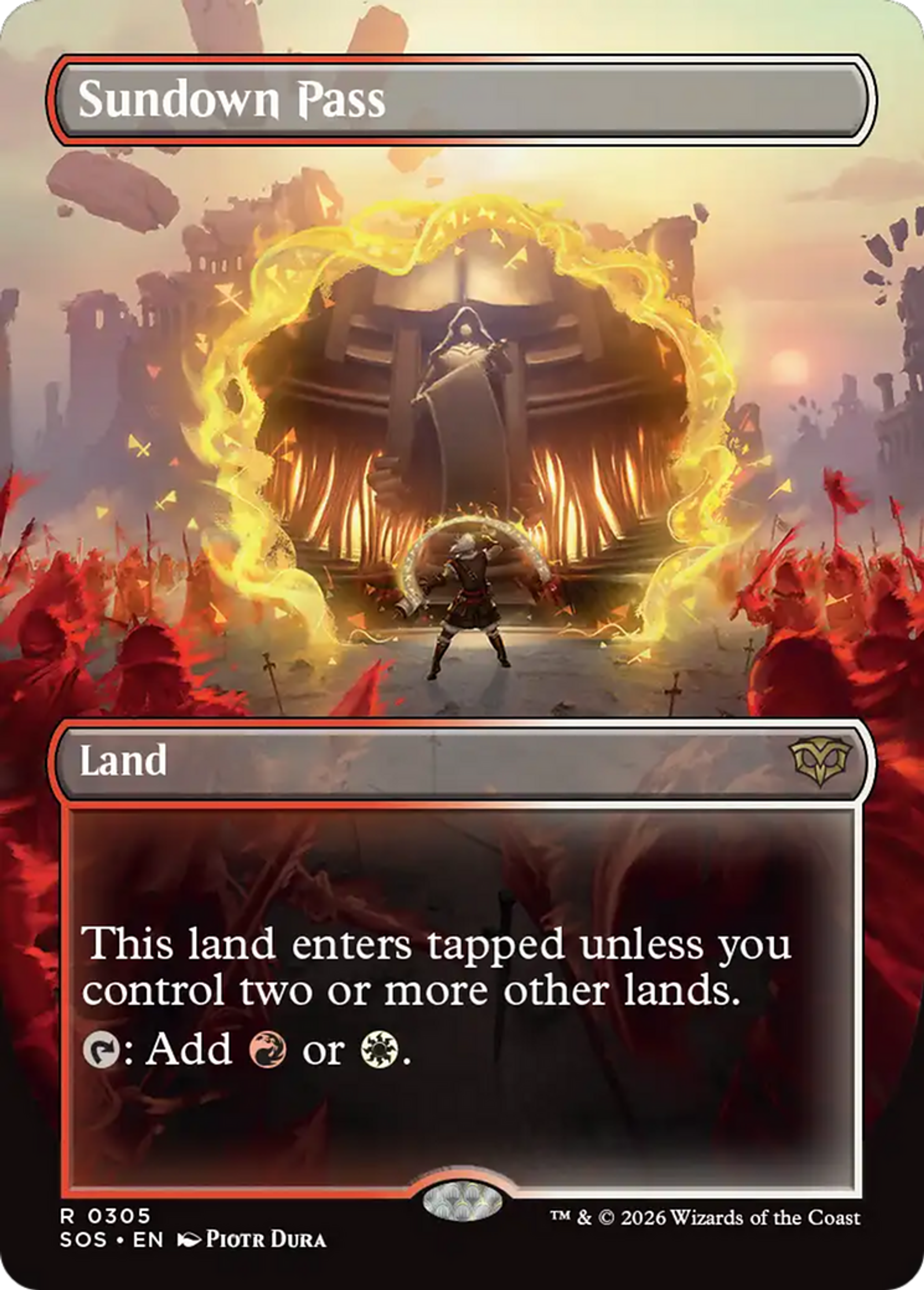 Col du crépuscule — Secrets of Strixhaven — Magic: The Gathering