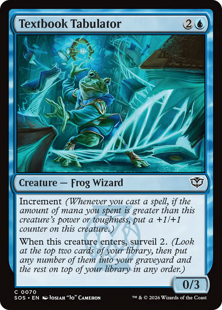 Textbook Tabulator — Secrets of Strixhaven — Magic: The Gathering