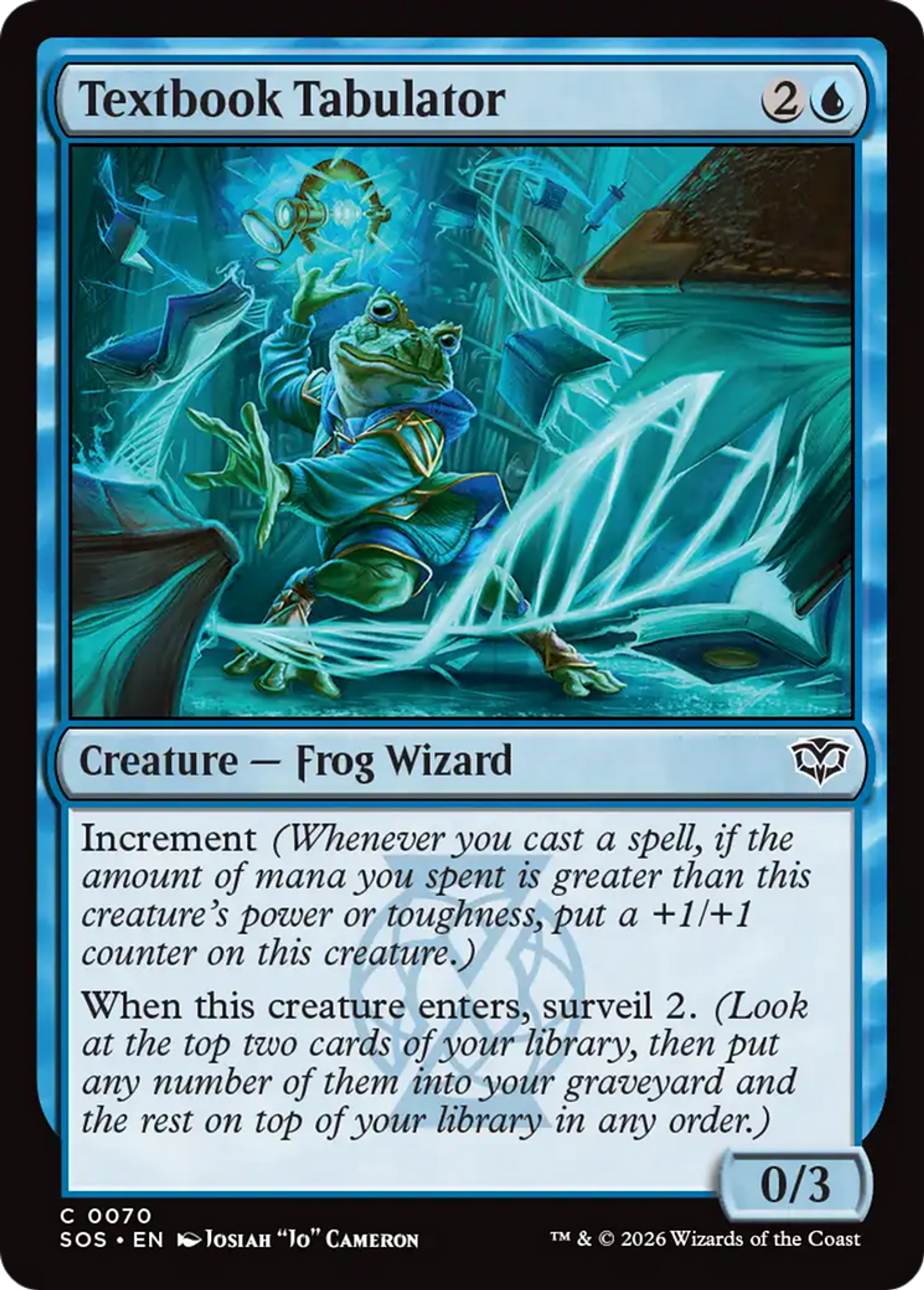 Textbook Tabulator — Secrets of Strixhaven — Magic: The Gathering