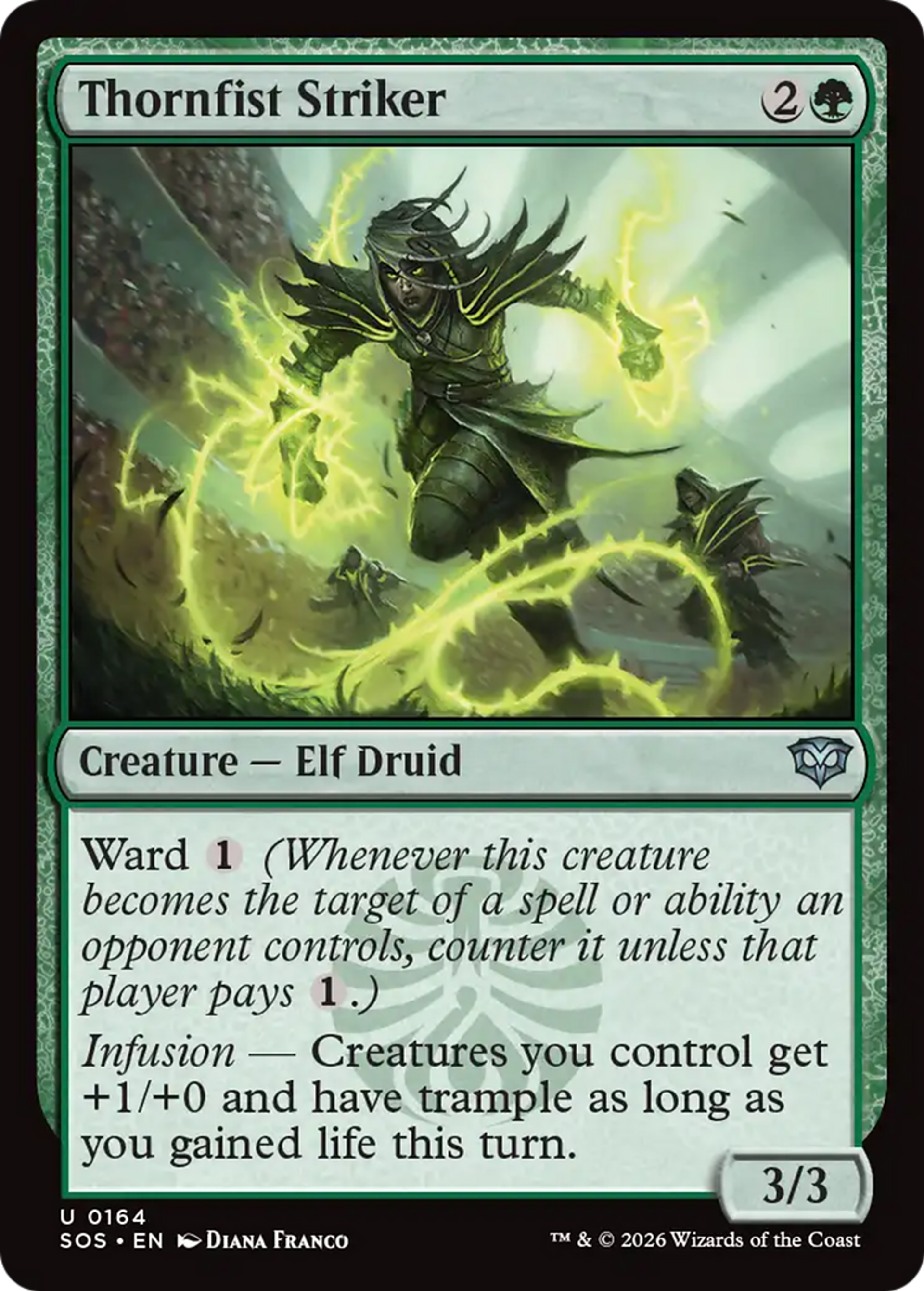 Thornfist Striker — Secrets of Strixhaven — Magic: The Gathering