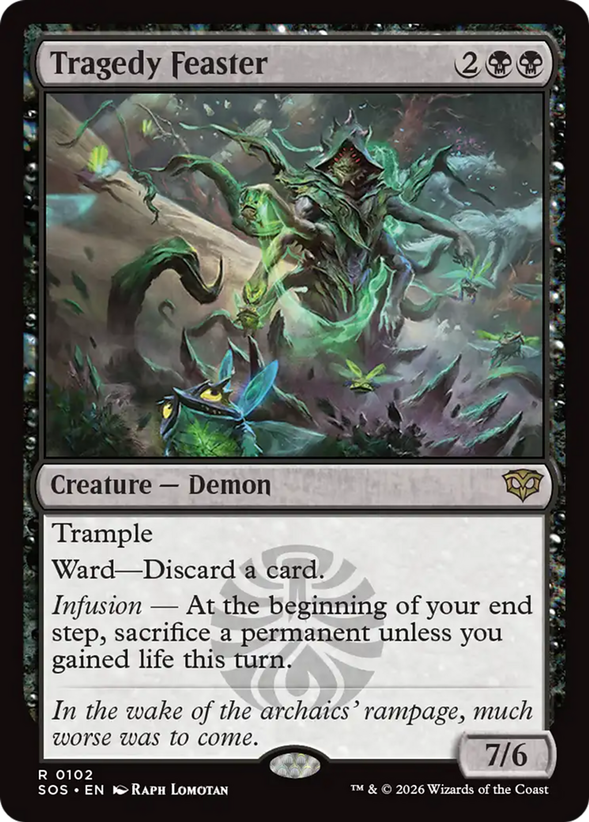Tragedy Feaster — Secrets of Strixhaven — Magic: The Gathering