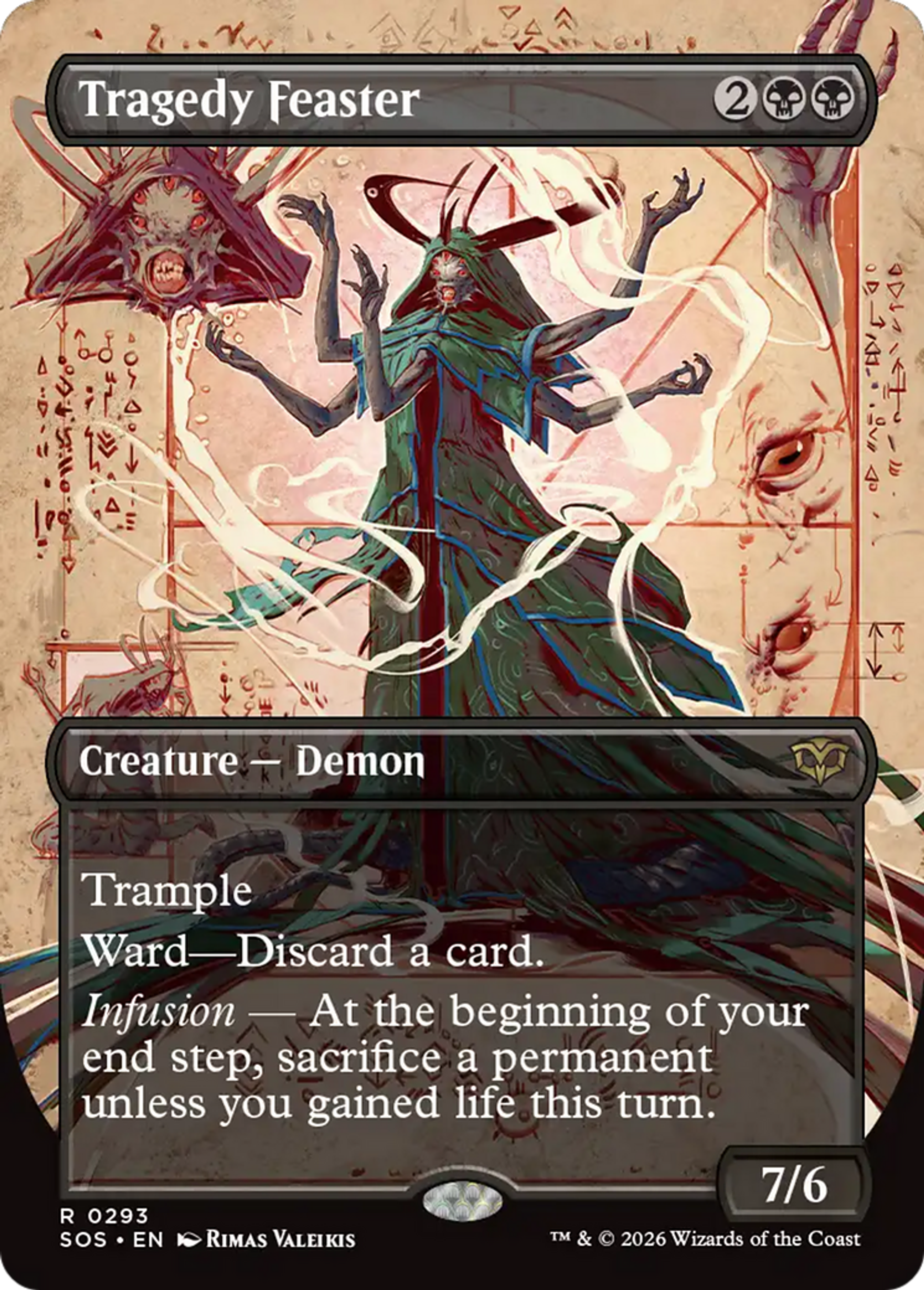 Festoyeur de tragédie — Secrets of Strixhaven — Magic: The Gathering
