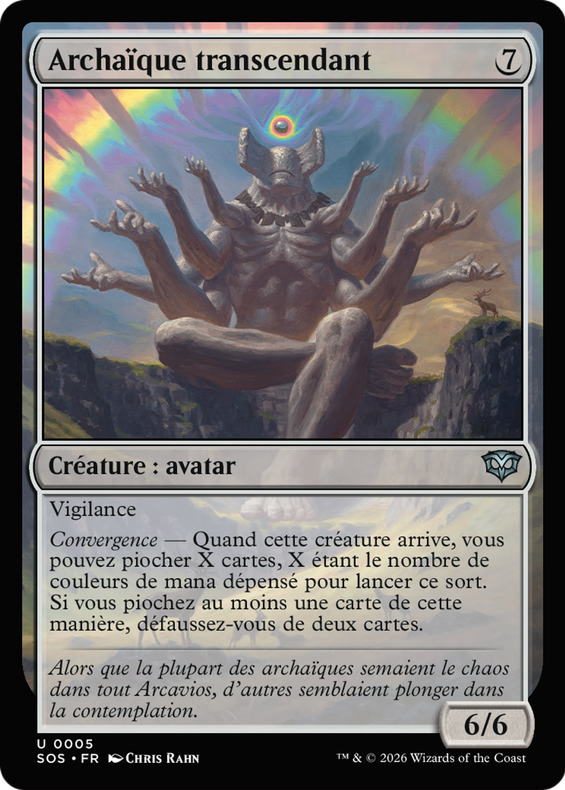 Archaïque transcendant — Secrets of Strixhaven — Magic: The Gathering