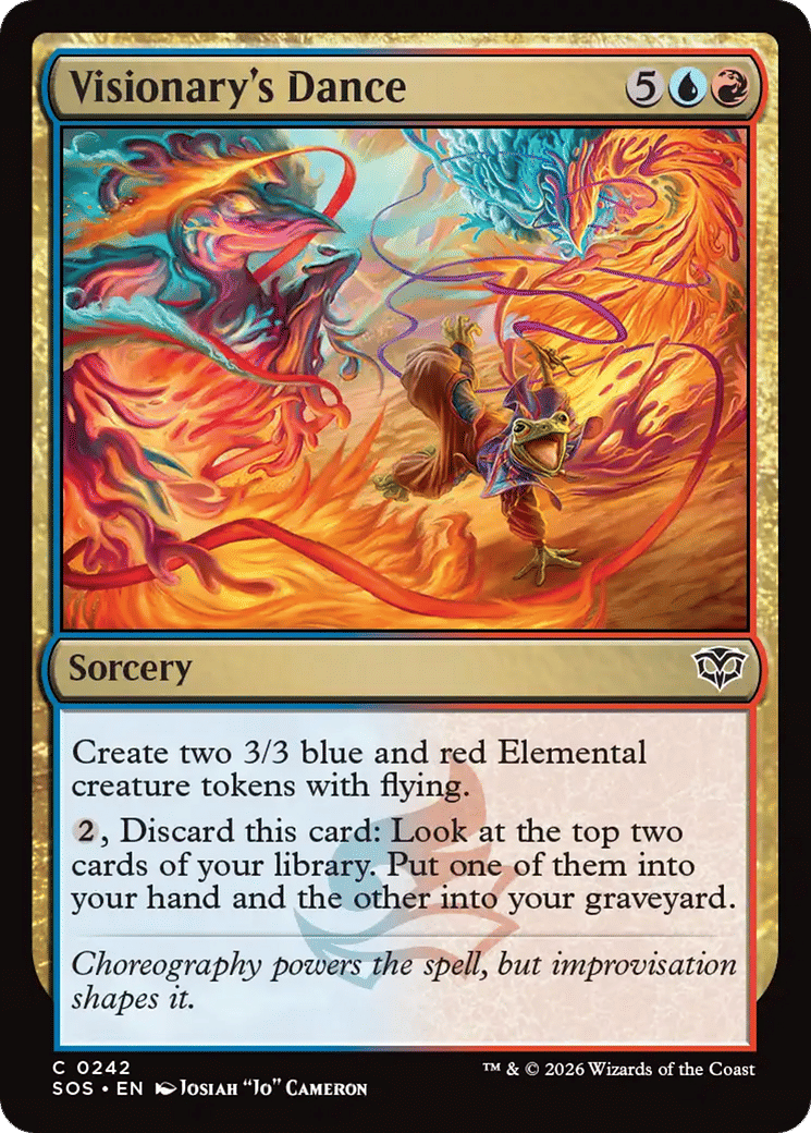Danse de la visionnaire — Secrets of Strixhaven — Magic: The Gathering
