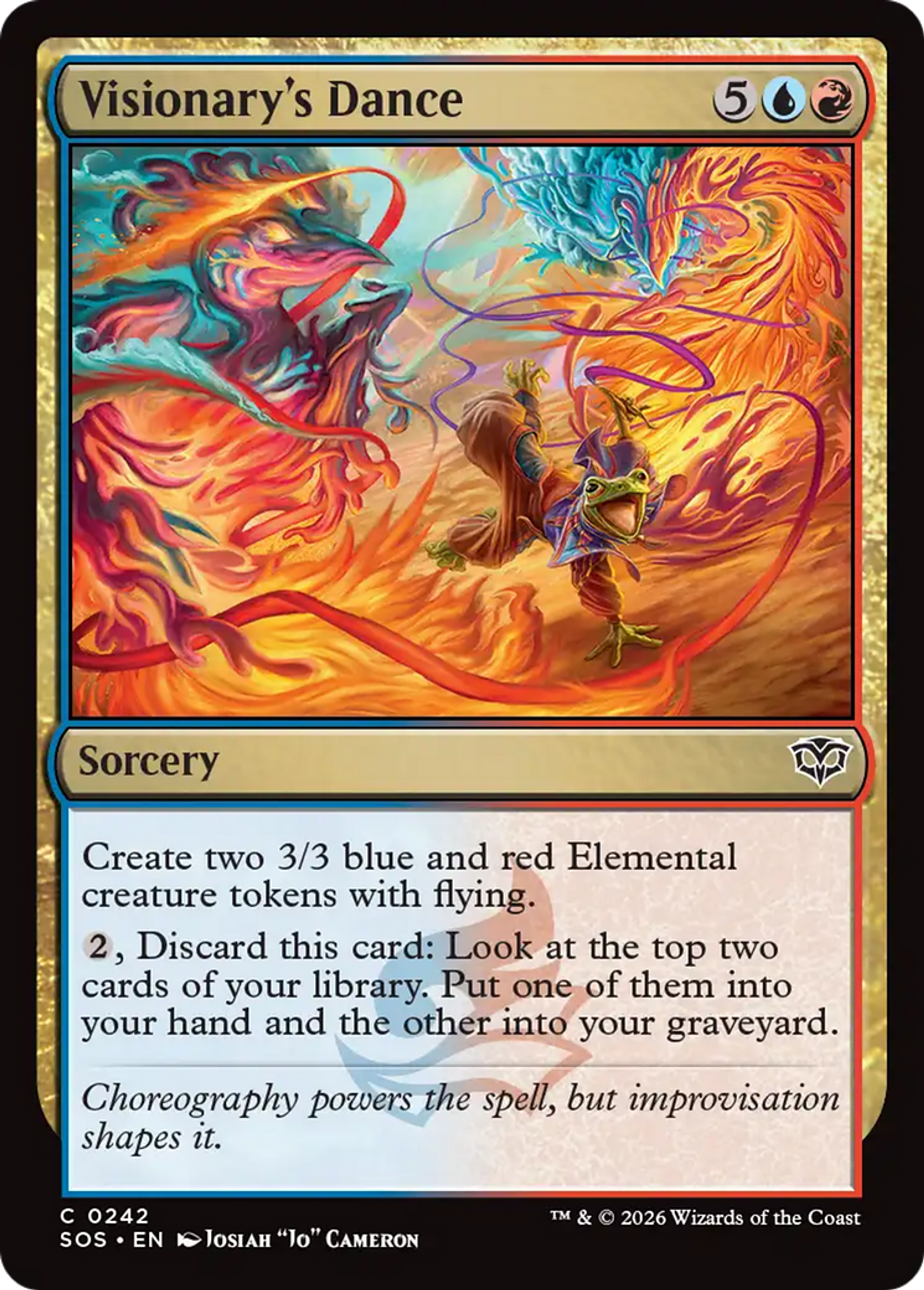 Visionary's Dance — Secrets of Strixhaven — Magic: The Gathering