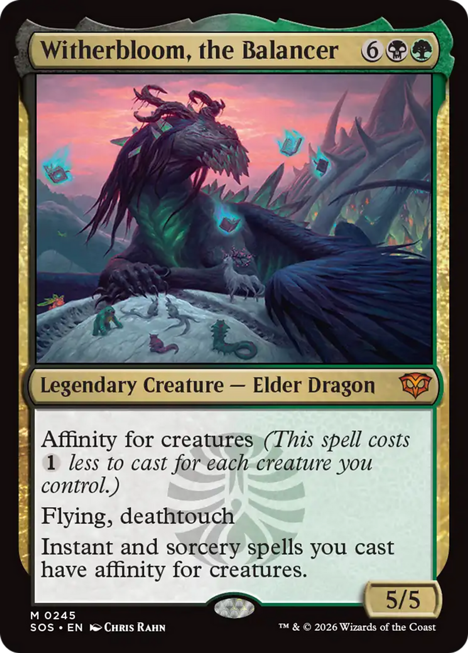 Witherbloom, the Balancer — Secrets of Strixhaven — Magic: The Gathering