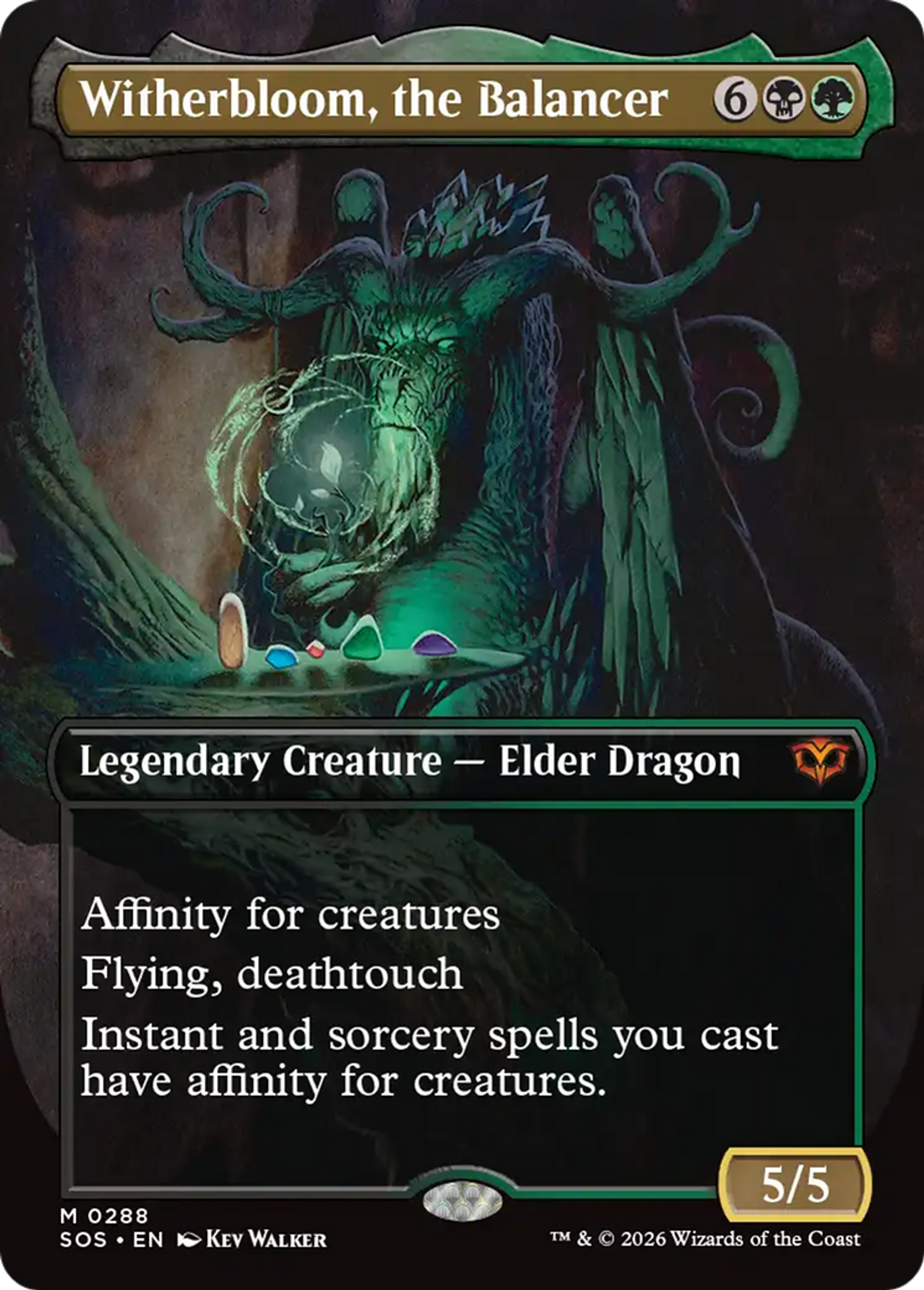 Witherbloom, the Balancer — Secrets of Strixhaven — Magic: The Gathering
