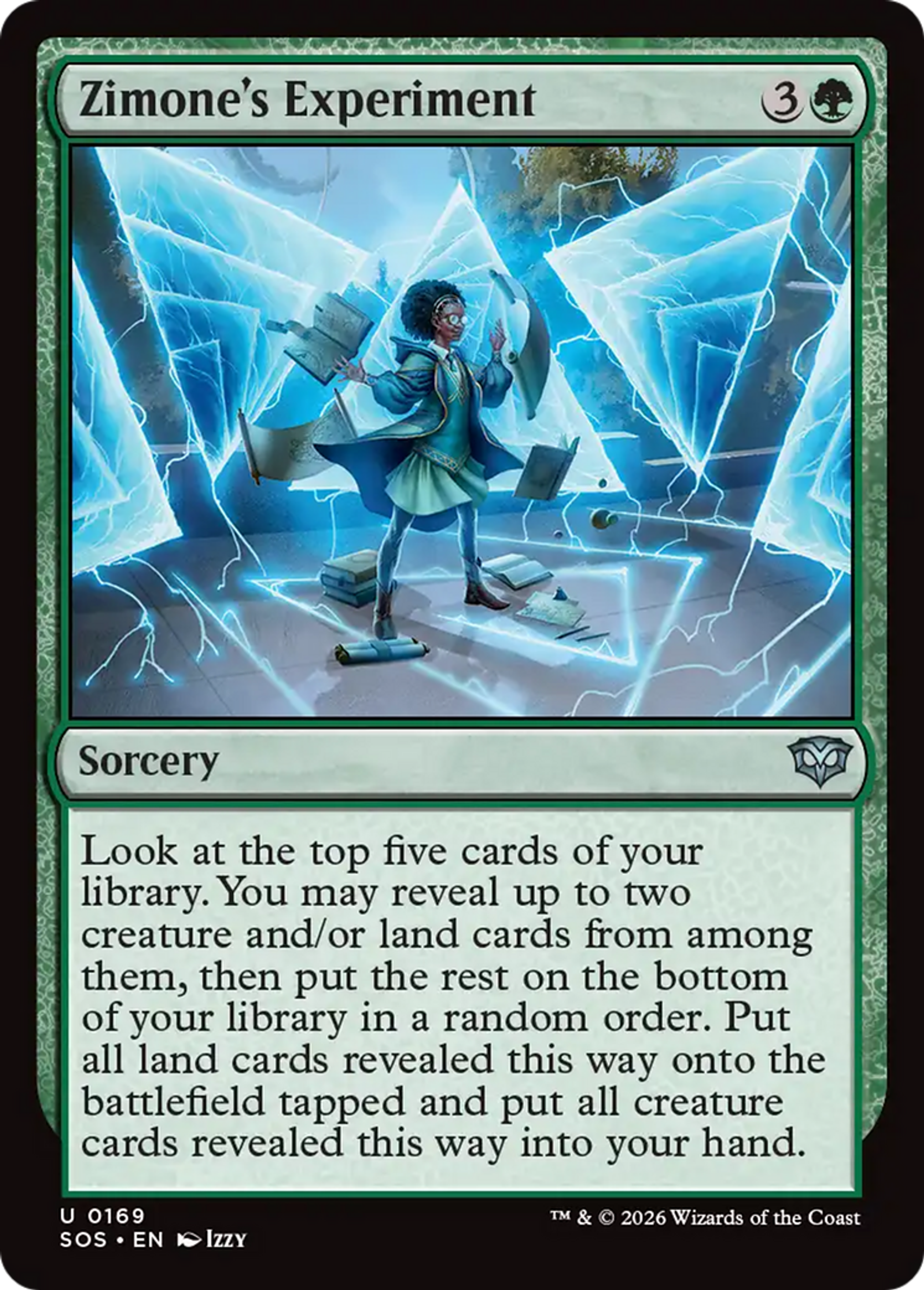 Expérience de Zimone — Secrets of Strixhaven — Magic: The Gathering