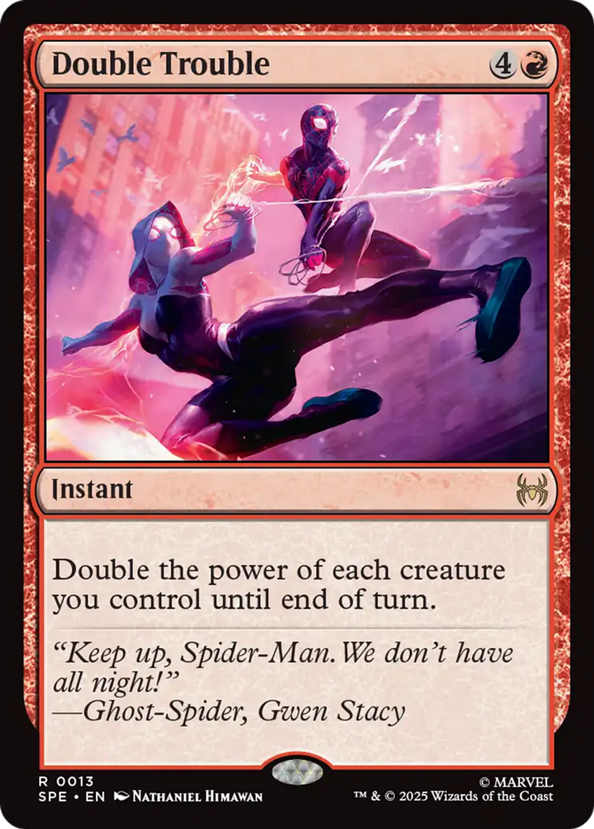 Double difficulté — Marvel's Spider-Man Eternal — Magic: The Gathering