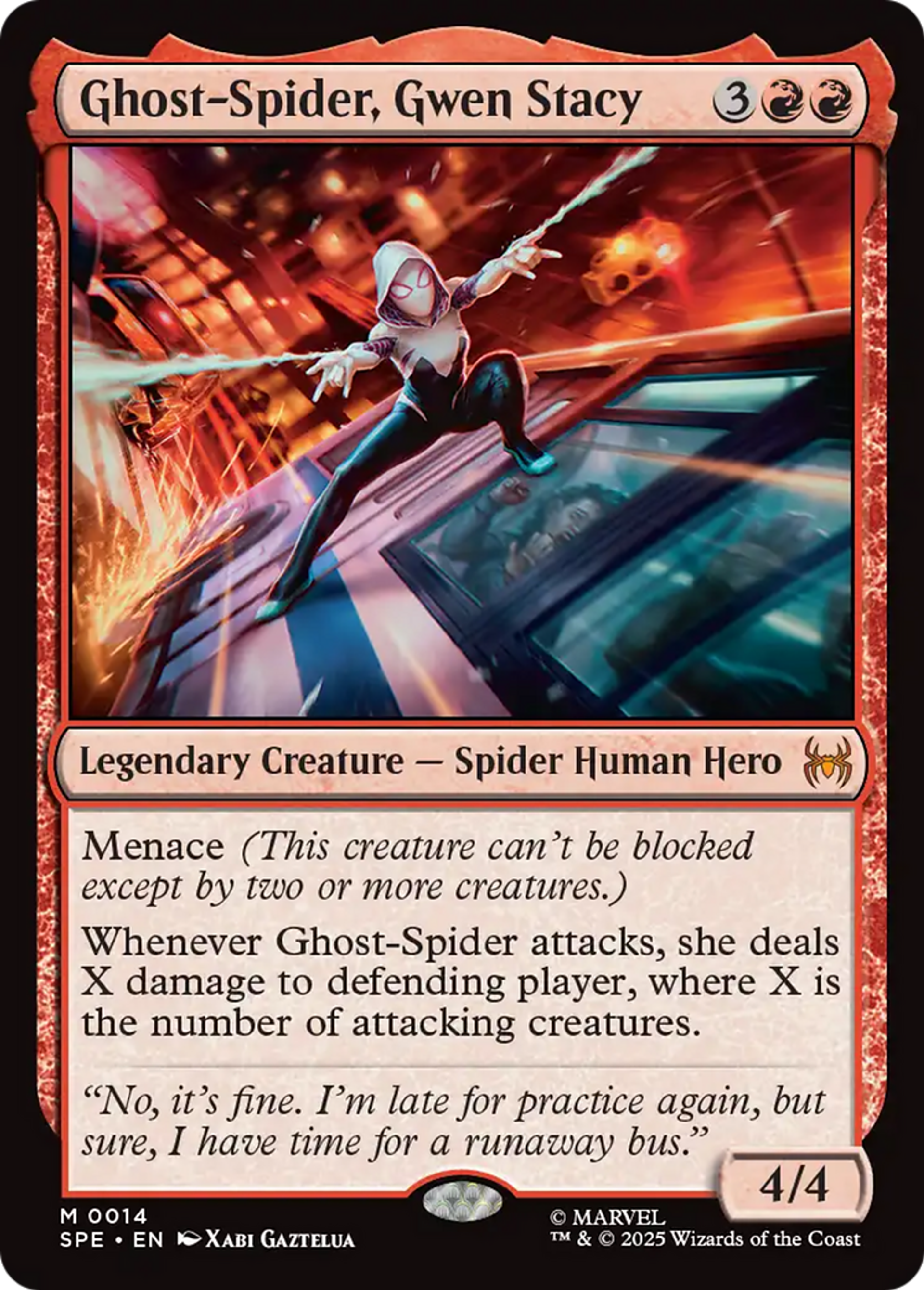 Ghost-Spider, Gwen Stacy — Marvel's Spider-Man Eternal — Magic: The Gathering