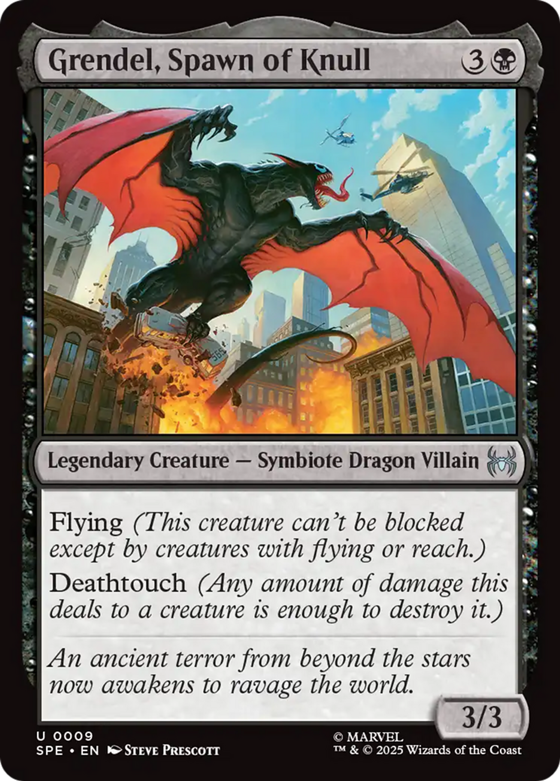 Grendel, engeance de Knull — Marvel's Spider-Man Eternal — Magic: The Gathering