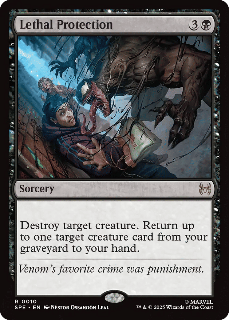 Lethal Protection — Marvel's Spider-Man Eternal — Magic: The Gathering