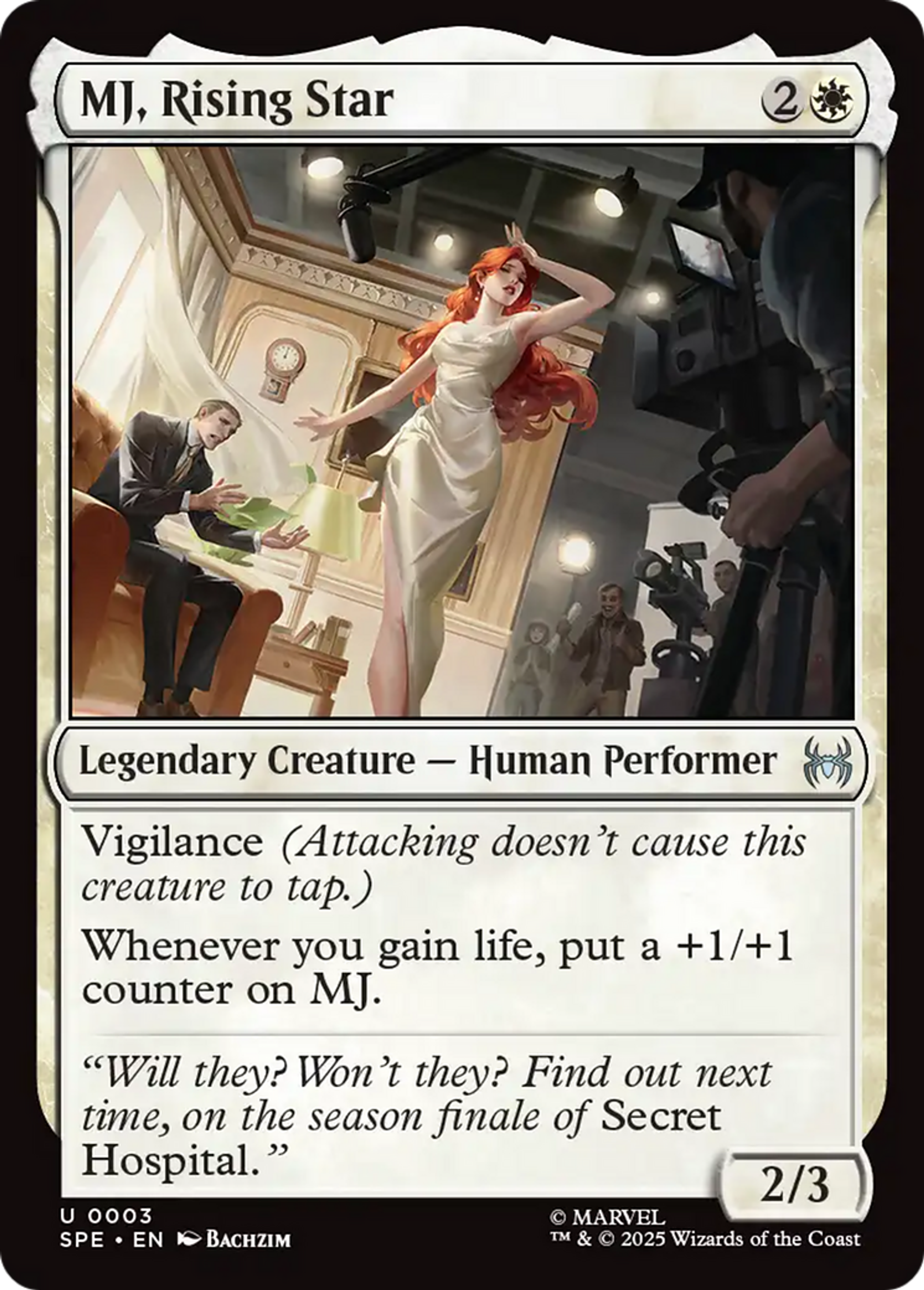 MJ, étoile montante — Marvel's Spider-Man Eternal — Magic: The Gathering