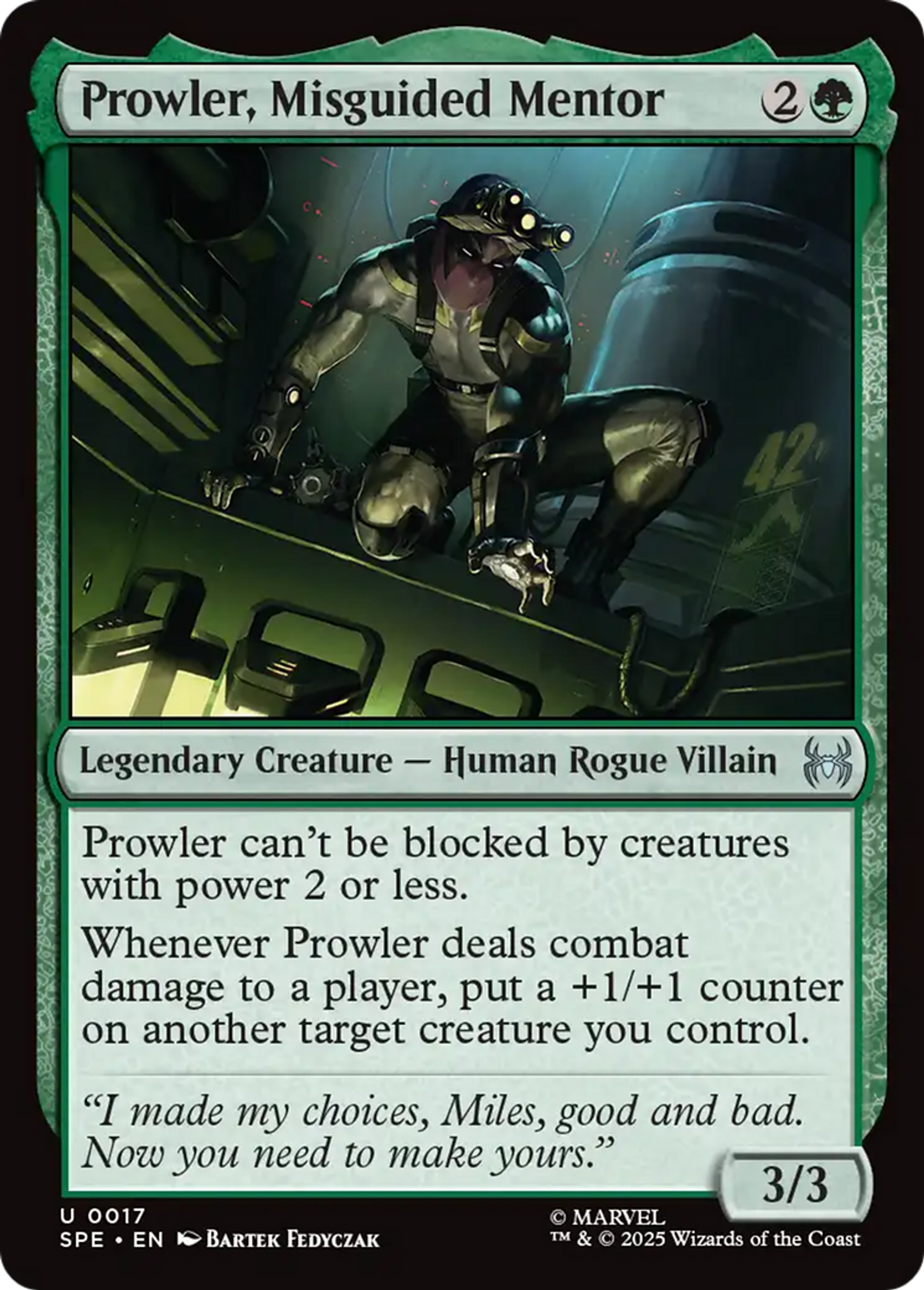 Rôdeur, mentor malavisé — Marvel's Spider-Man Eternal — Magic: The Gathering