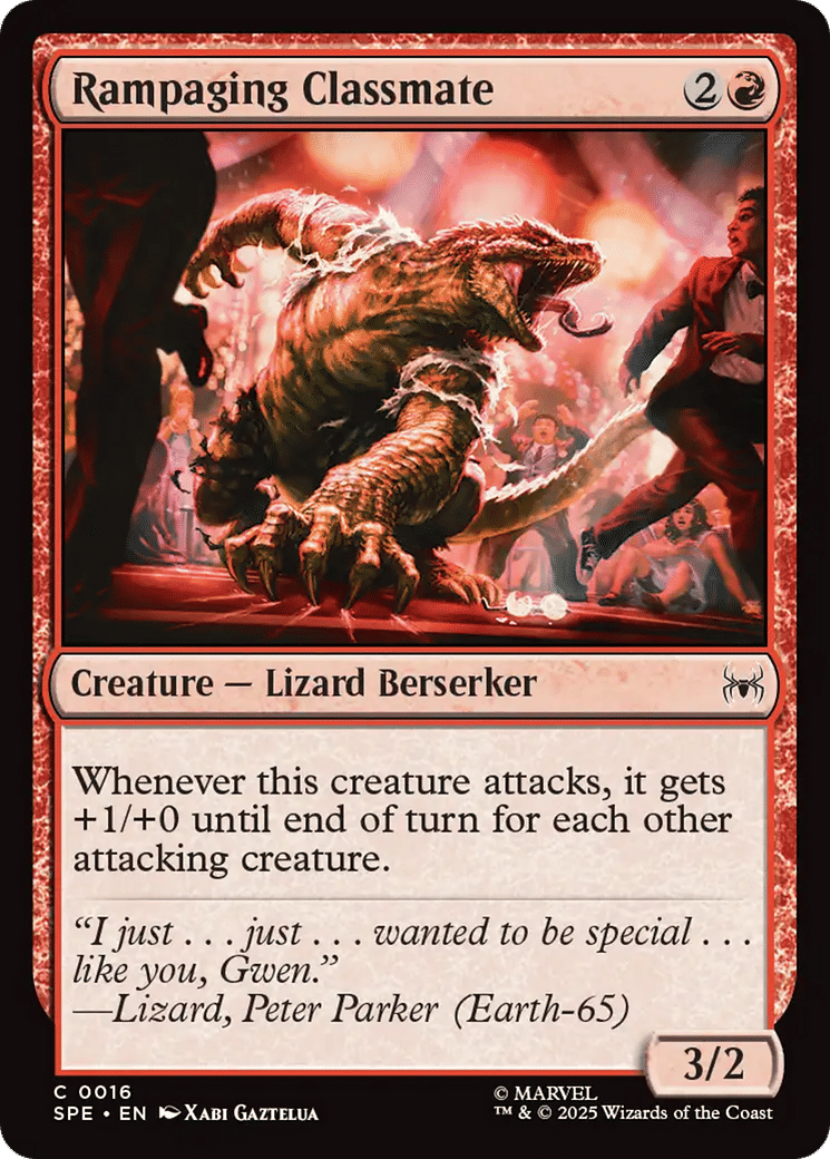 Rampaging Classmate — Marvel's Spider-Man Eternal — Magic: The Gathering