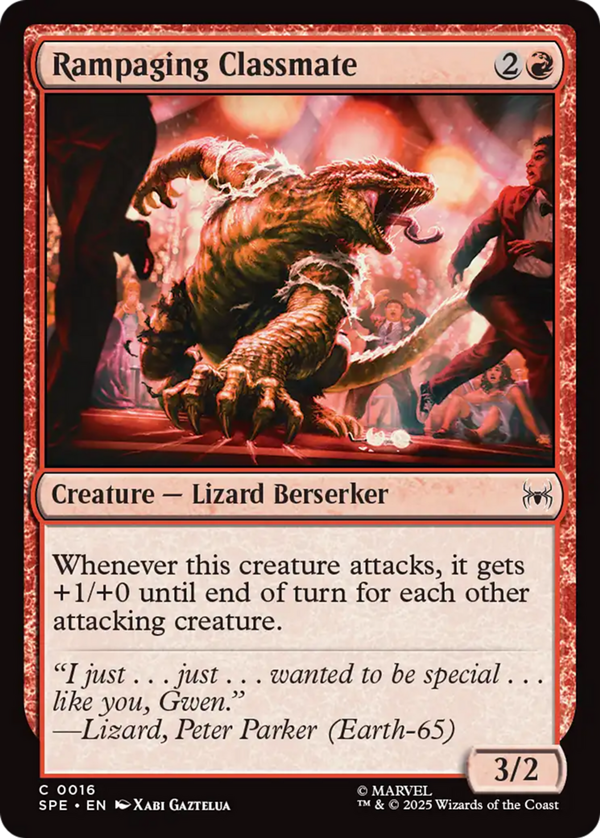 Camarade de classe déchaîné — Marvel's Spider-Man Eternal — Magic: The Gathering