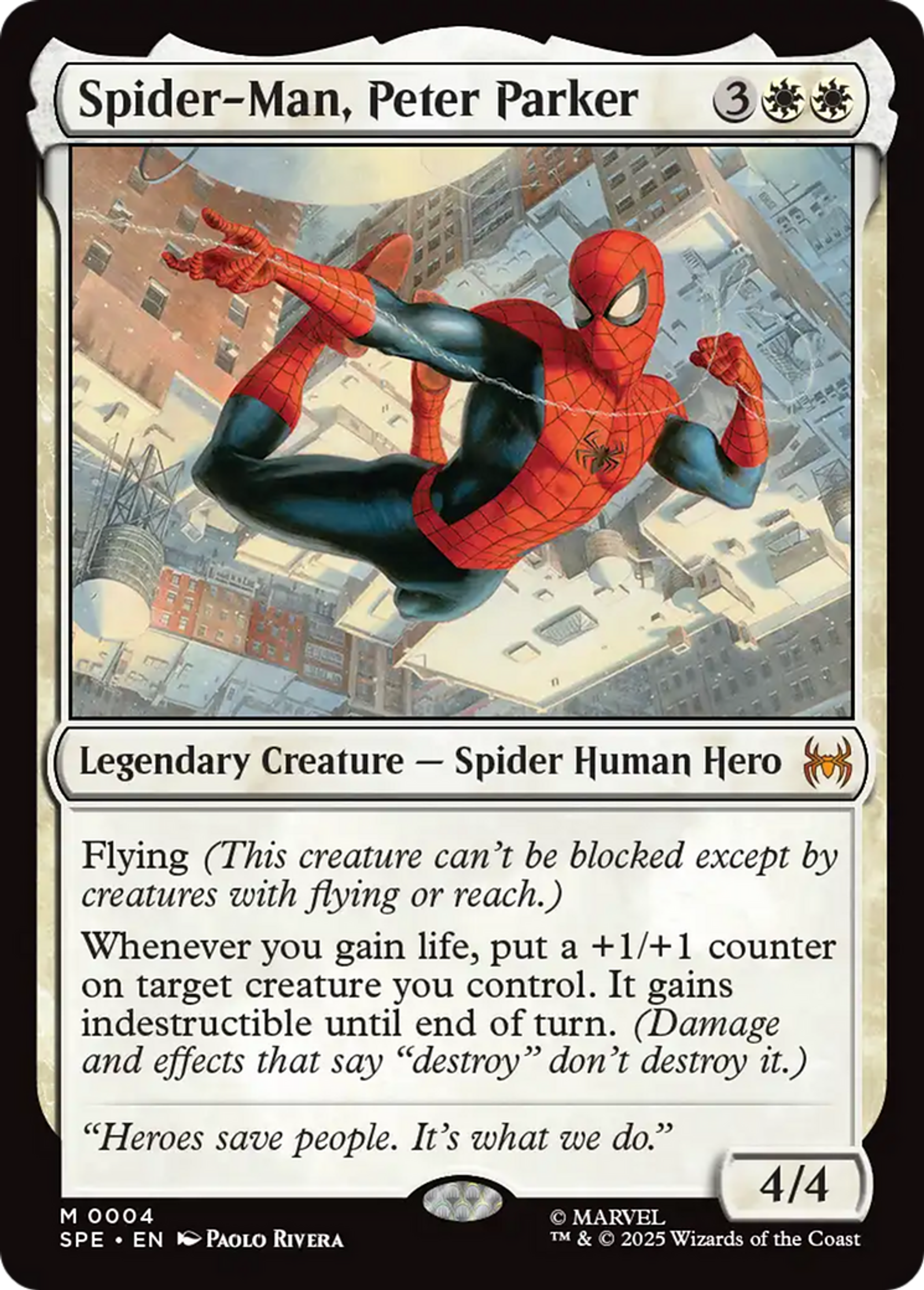 Spider-Man, Peter Parker — Marvel's Spider-Man Eternal — Magic: The Gathering